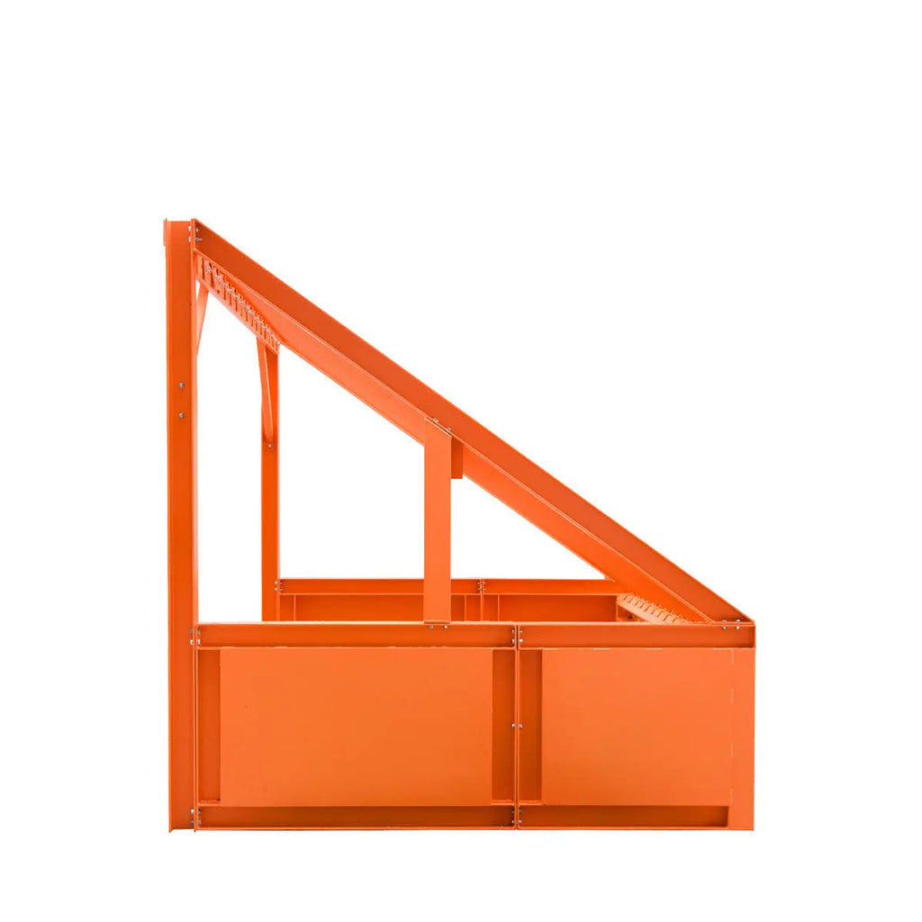 10’ Heavy Duty Static Grizzly Rock Screen, Adjustable Bolt-On Deck Bars, 4" x 4" I-Beams, 5000 lb Load Capacity, TMG-RS10