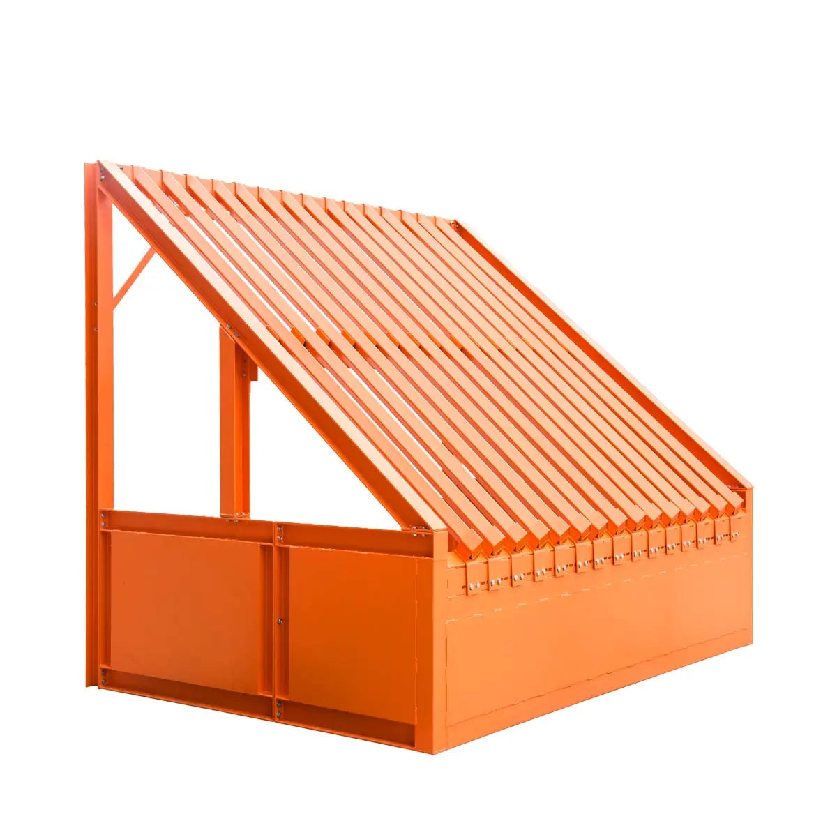 10’ Heavy Duty Static Grizzly Rock Screen, Adjustable Bolt-On Deck Bars, 4" x 4" I-Beams, 5000 lb Load Capacity, TMG-RS10