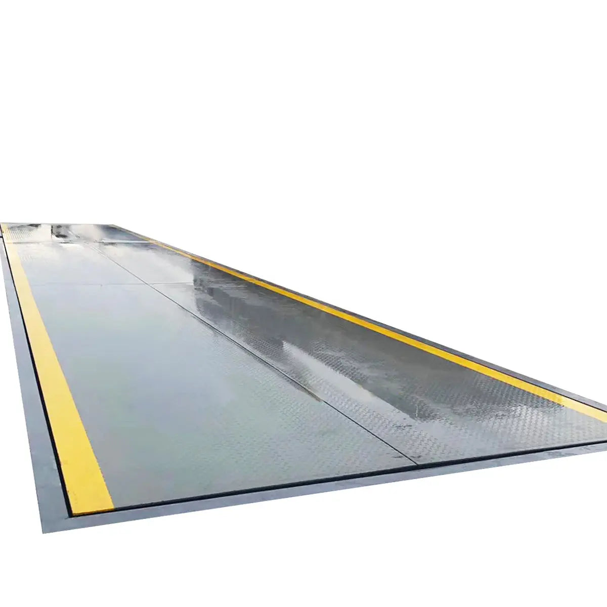 100 ton Weighbridge Truck Scale, -35℃ to +70℃, 10’ x 56’ (W x L), High-Quality Steel, U-Shape Beam Design, 120% Safe Overload, TMG-FST100