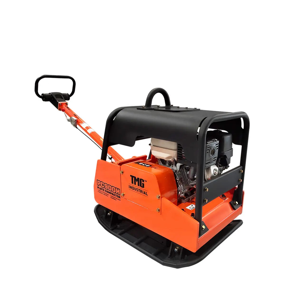 10,800-lb Reversible Hydraulic Plate Compactor, 13 HP Honda GX390 Engine, 400-kg Net Weight , Hydraulic Control, TMG-PC900H