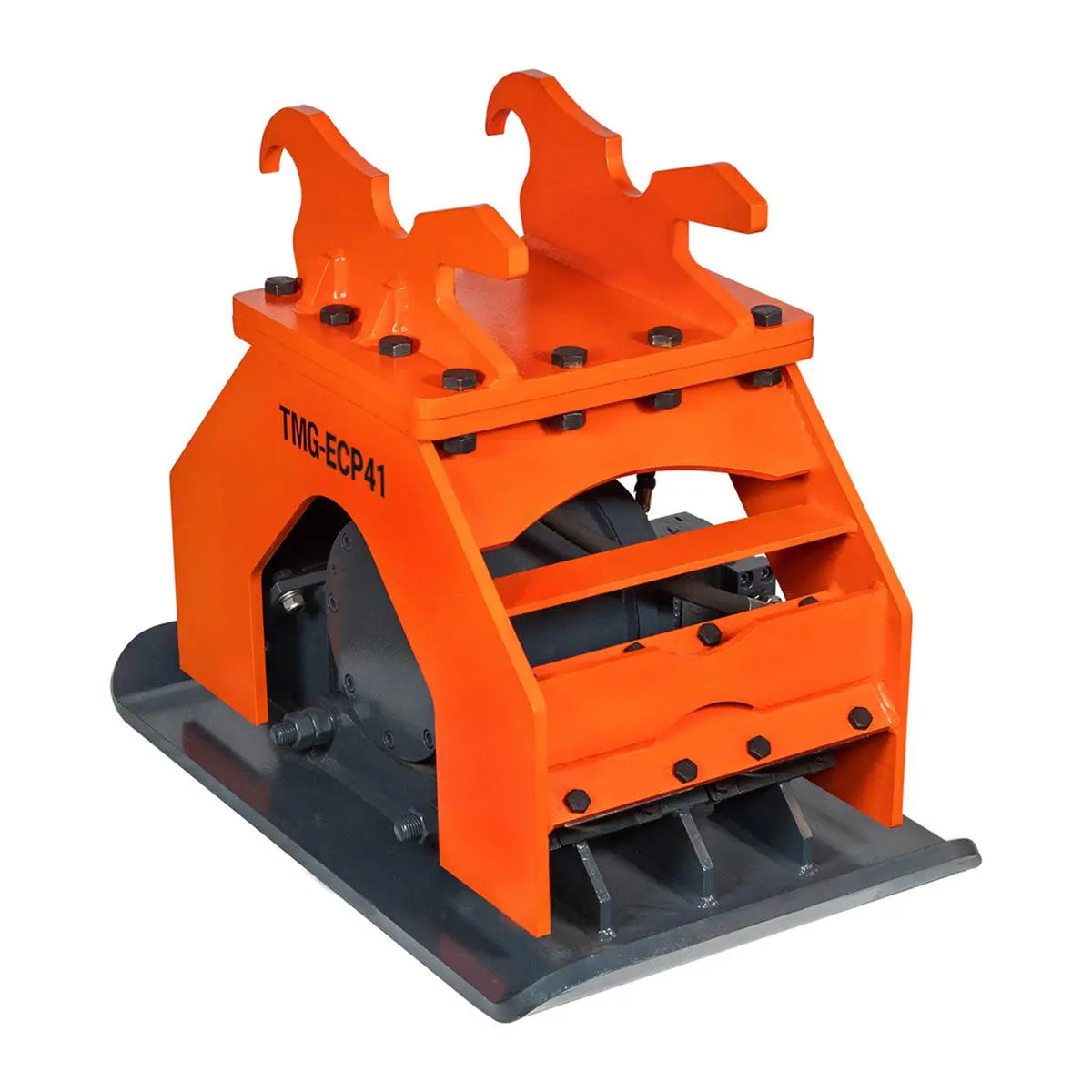 11,000-lbf Hydraulic Plate Compactor, 4-7 Ton Excavator Weight, 39" Compact Capacity, TMG-ECP41