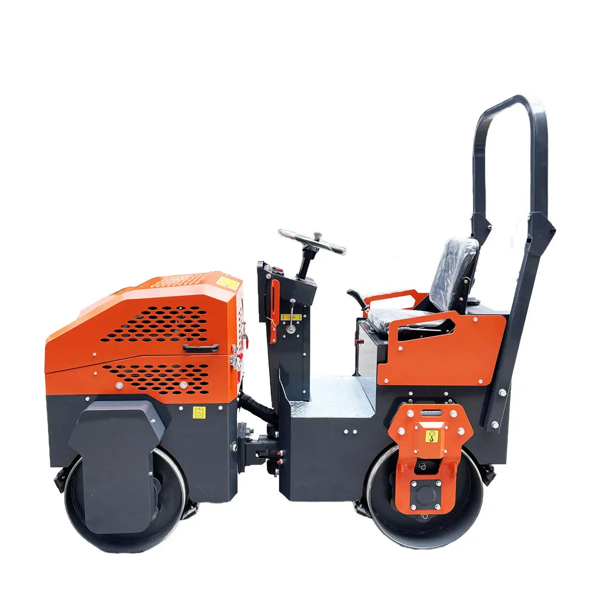 13.5 HP Ride-On Road Roller, 2 x 28" Wide & 21" Diameter Rollers, EPA Emissions Compliance TMG-MVR35