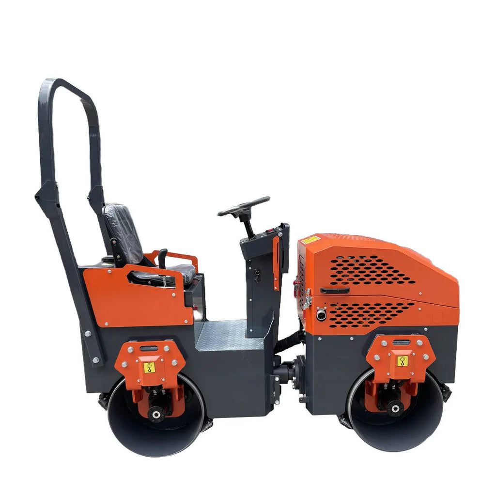 13.5 HP Ride-On Road Roller, 2 x 28" Wide & 21" Diameter Rollers, EPA Emissions Compliance TMG-MVR35