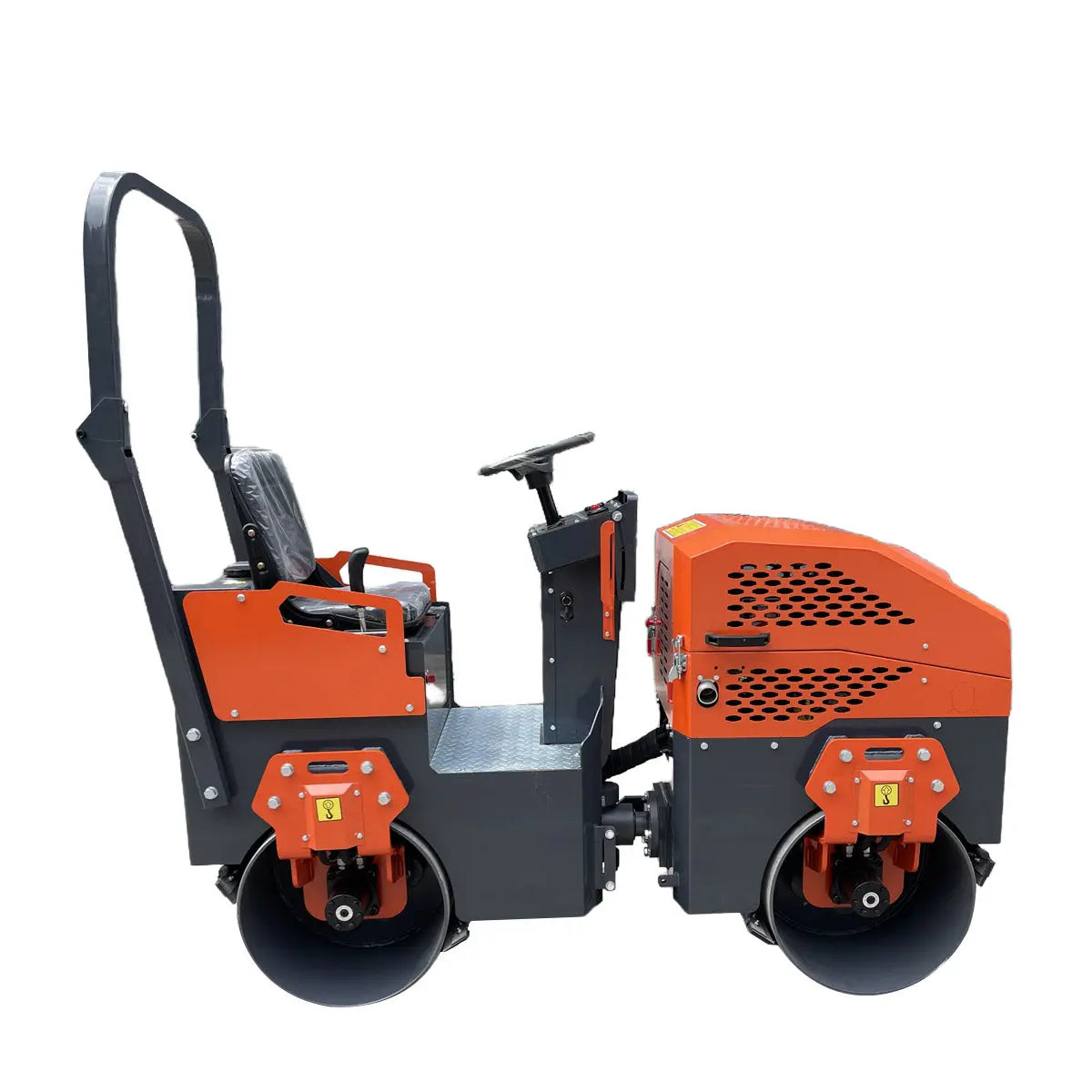 13.5 HP Ride-On Road Roller, 2 x 28" Wide & 21" Diameter Rollers, EPA Emissions Compliance TMG-MVR35