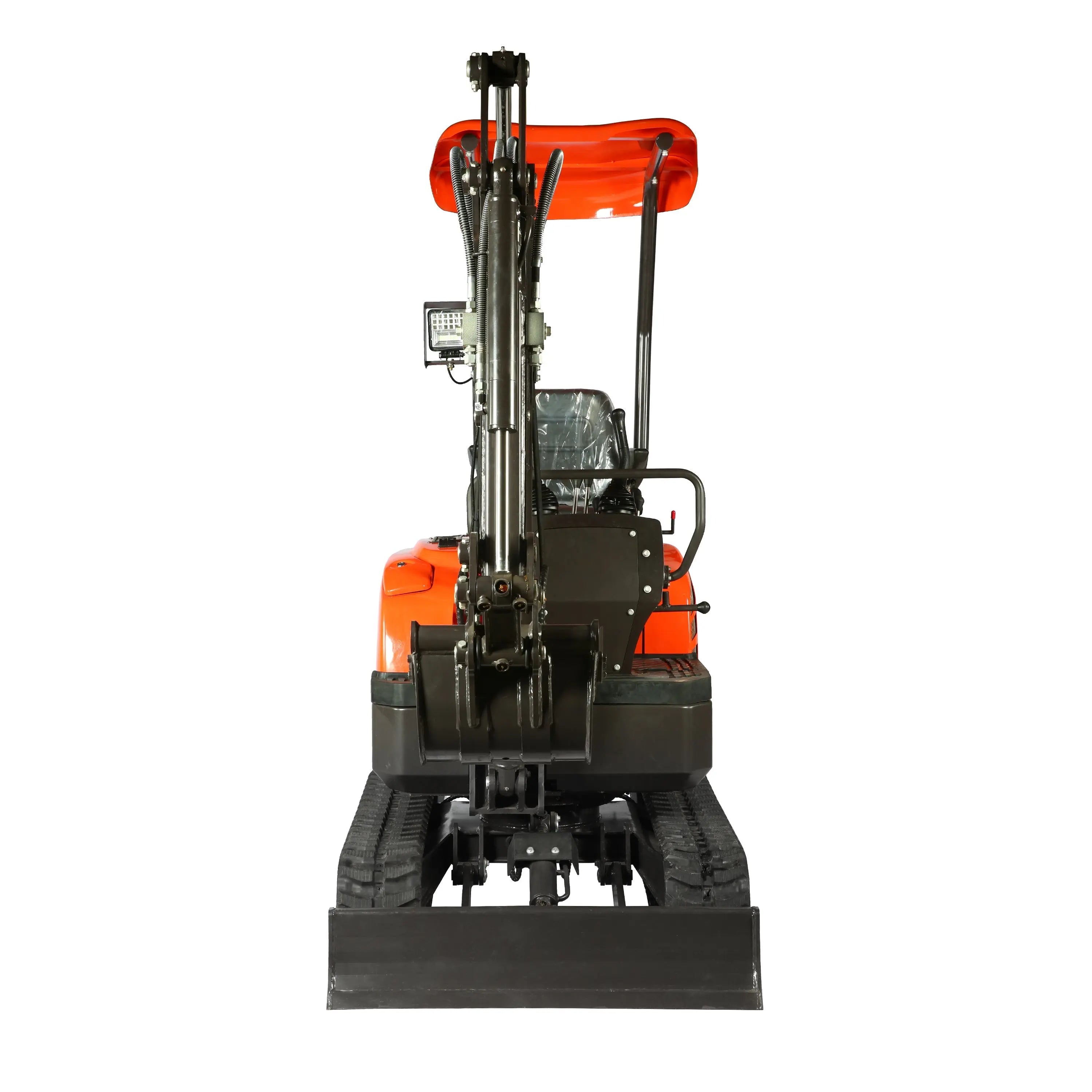 1600 KG Compact Mini Excavator, 16 HP Kubota Diesel, KDK Pump, Eaton Motor, 85" Digging Depth TMG-MVE16