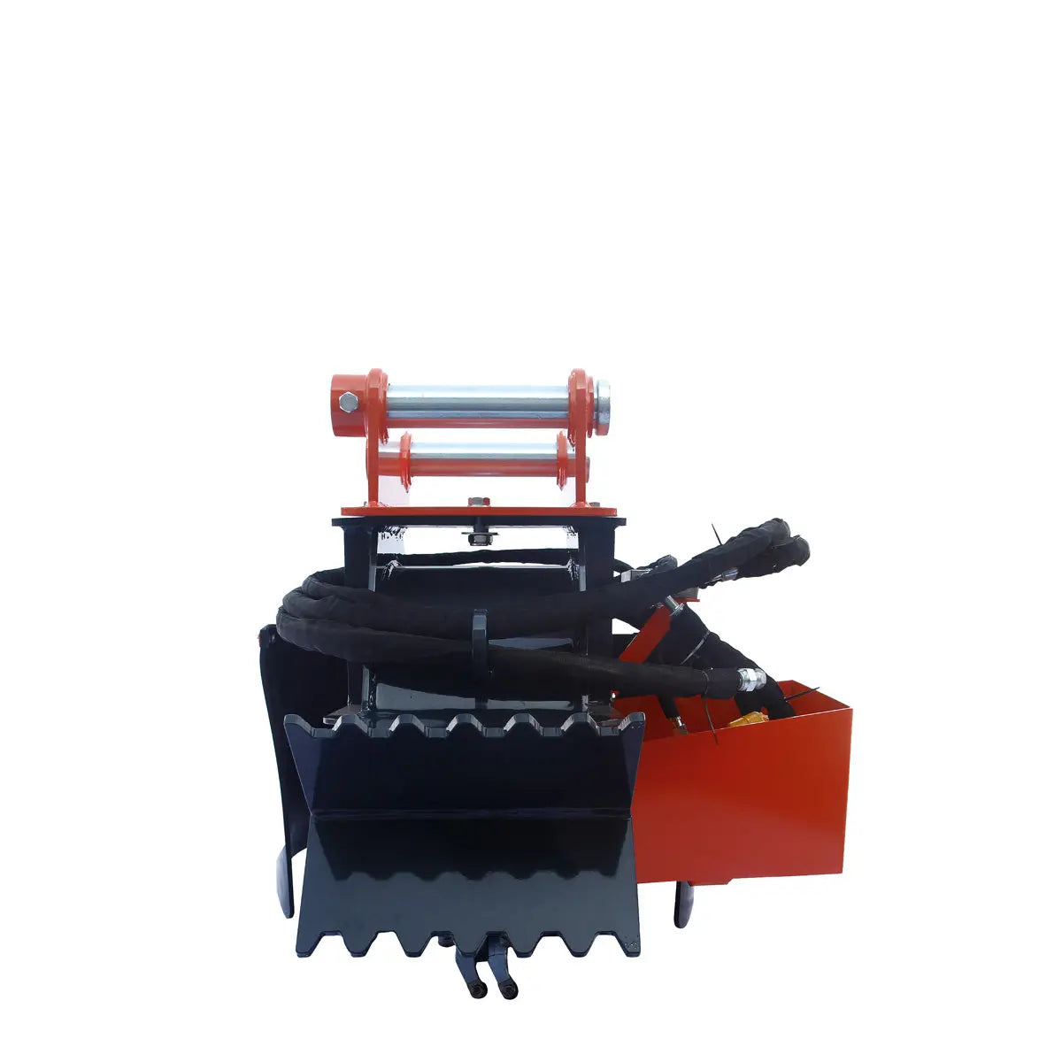 18" Excavator Stump Grinder Attachment, 3 to 7-ton Excavator and Backhoe, 13-20 GPM, Piston Hydraulic Motor TMG-ESG18