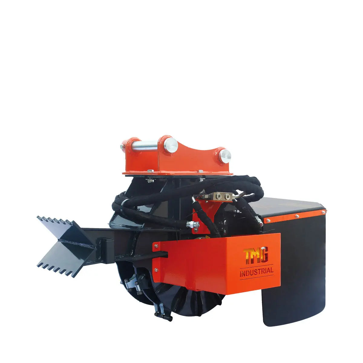 18" Excavator Stump Grinder Attachment, 3 to 7-ton Excavator and Backhoe, 13-20 GPM, Piston Hydraulic Motor TMG-ESG18