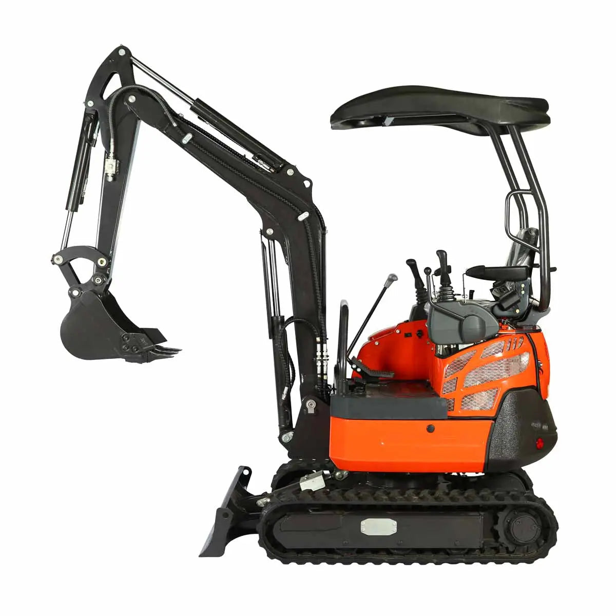 1800 KG Compact Mini Excavator, 16 HP Kubota Diesel, KDK Pump, Eaton Motor, 85" Digging Depth TMG-MVE18