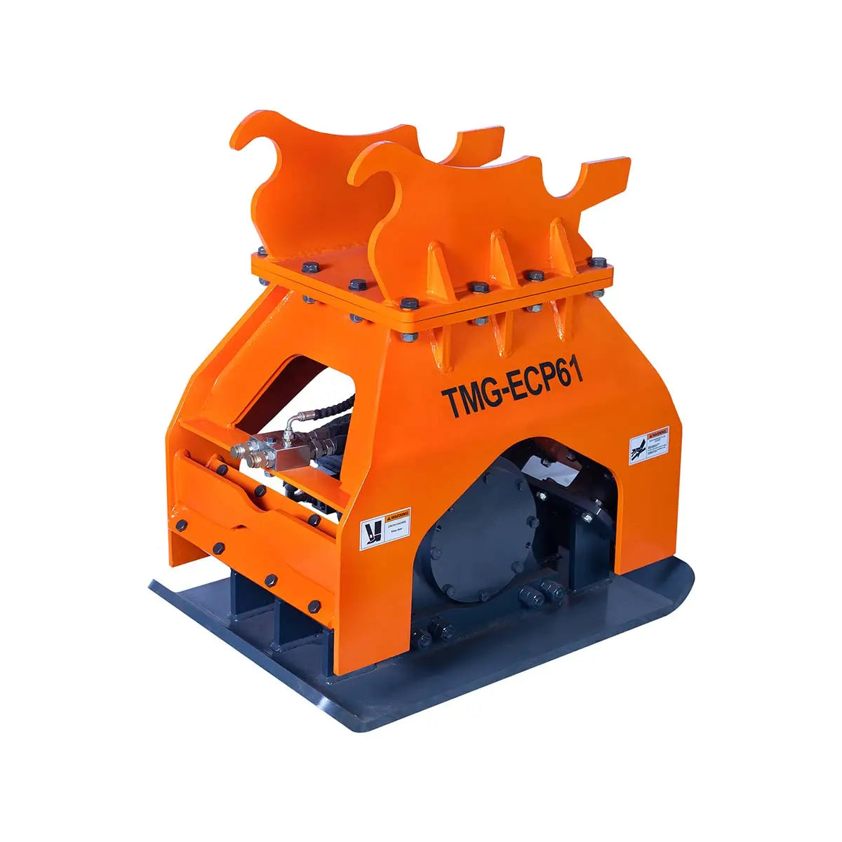 22,000-lbf Hydraulic Plate Compactor, 10-16 Ton Excavator Weight, 48" Compact Capacity, TMG-ECP61