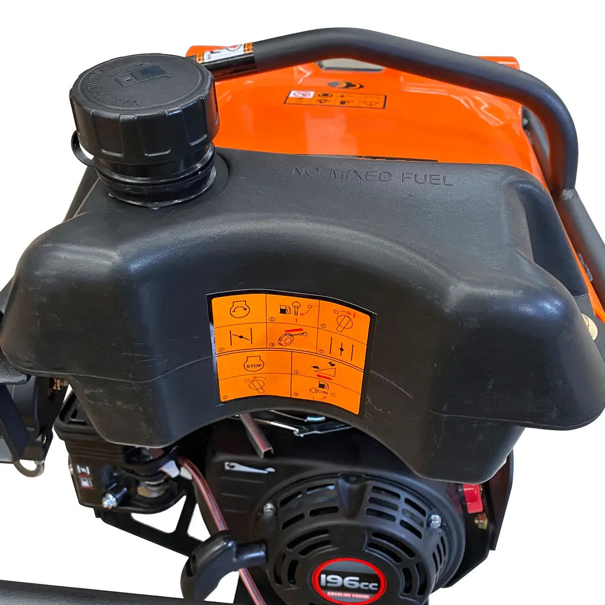 2250-lb Jumping Jack Tamping Rammer Compactor, 26" Compaction Depth, Asphalt, Cohesive & Granular Soils, TMG-RM80