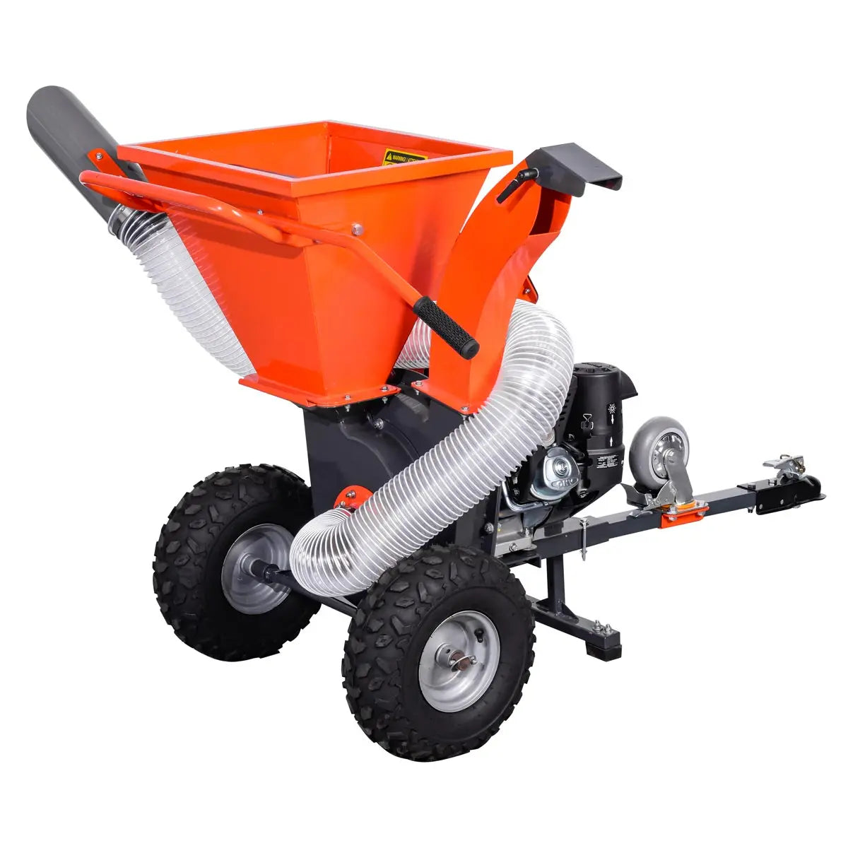 3" Wood Chipper, Shredder & Vacuum, ATV Tow-Behind, 7 HP Kohler Engine, 6" Suction Port, 8’ Vacuum Hose, TMG-GWC3