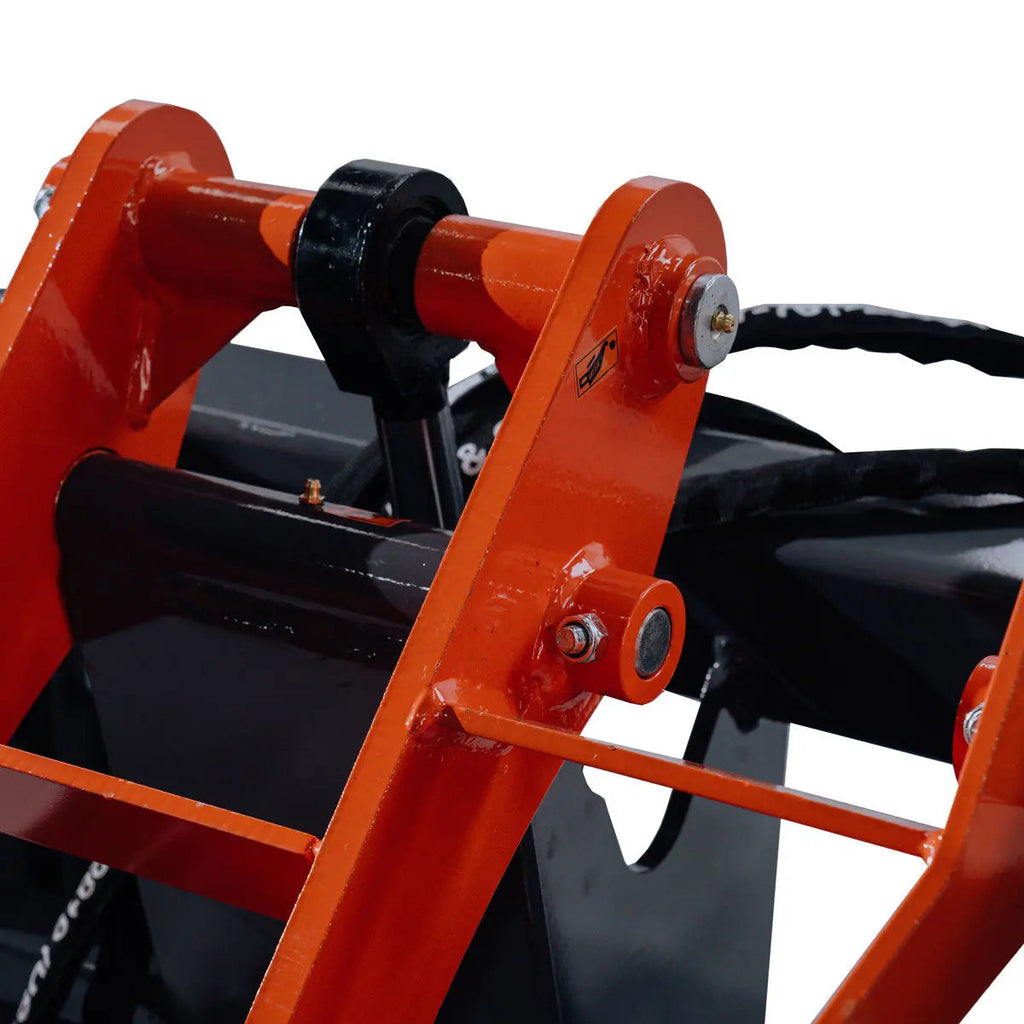 30" Skid Steer Log Grapple Attachment, 42" Claw Opening, 3000-lb Grapple Capacity, Universal Mount, TMG-SLG30