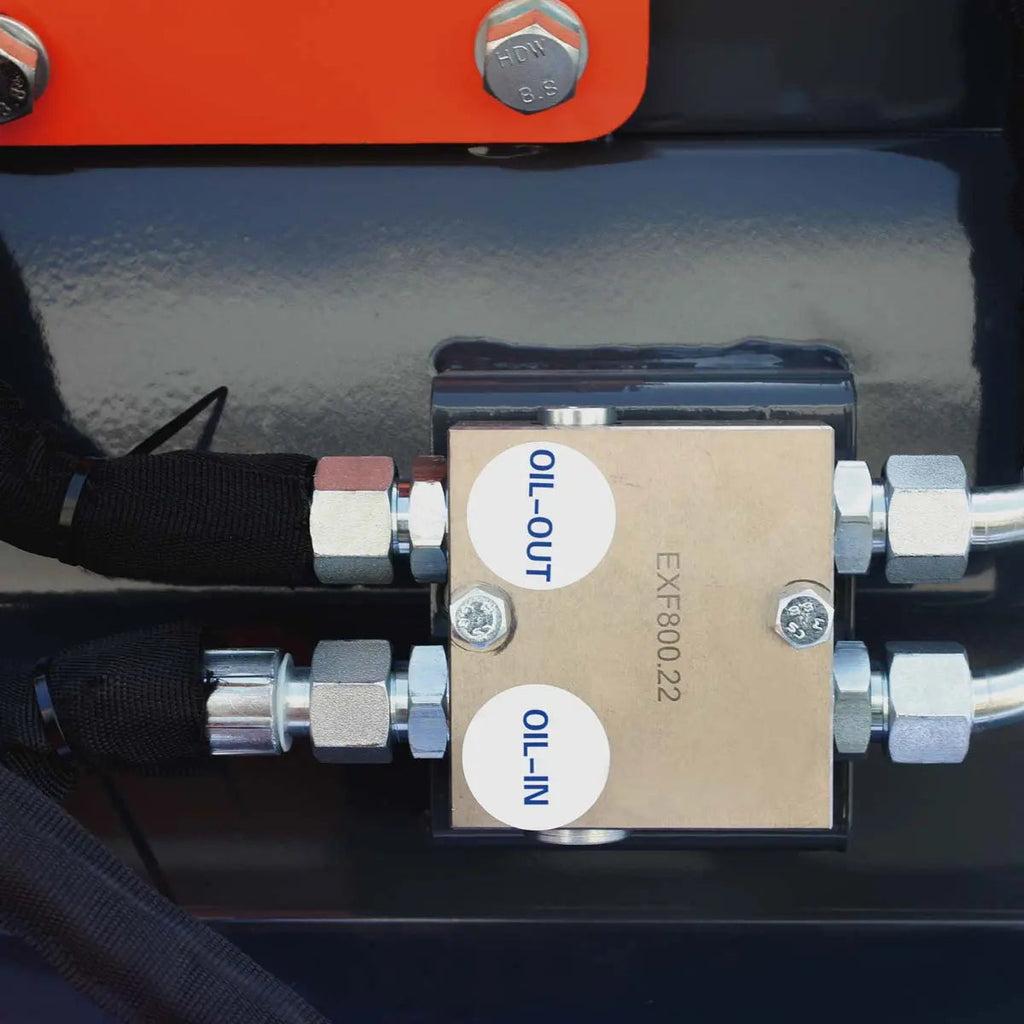 32" Excavator Brush Flail Mower, 3 to 5-ton Carrier, 10-16 GPM, TMG-EFM32