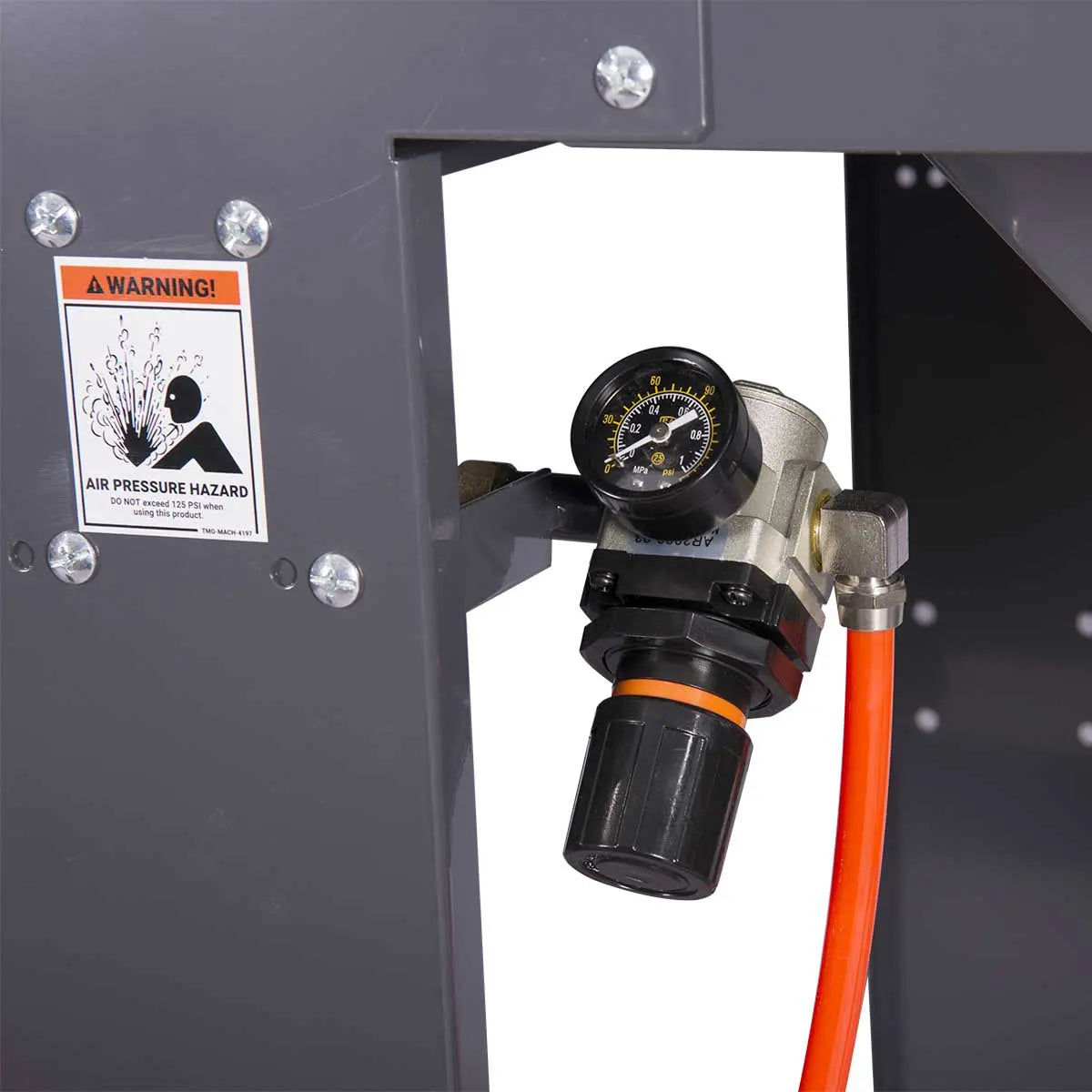 320 Gallon/1200L Commercial Cabinet Sandblaster, Dual Station Back to Back, Vacuum System, Oversized Window TMG-ABC120