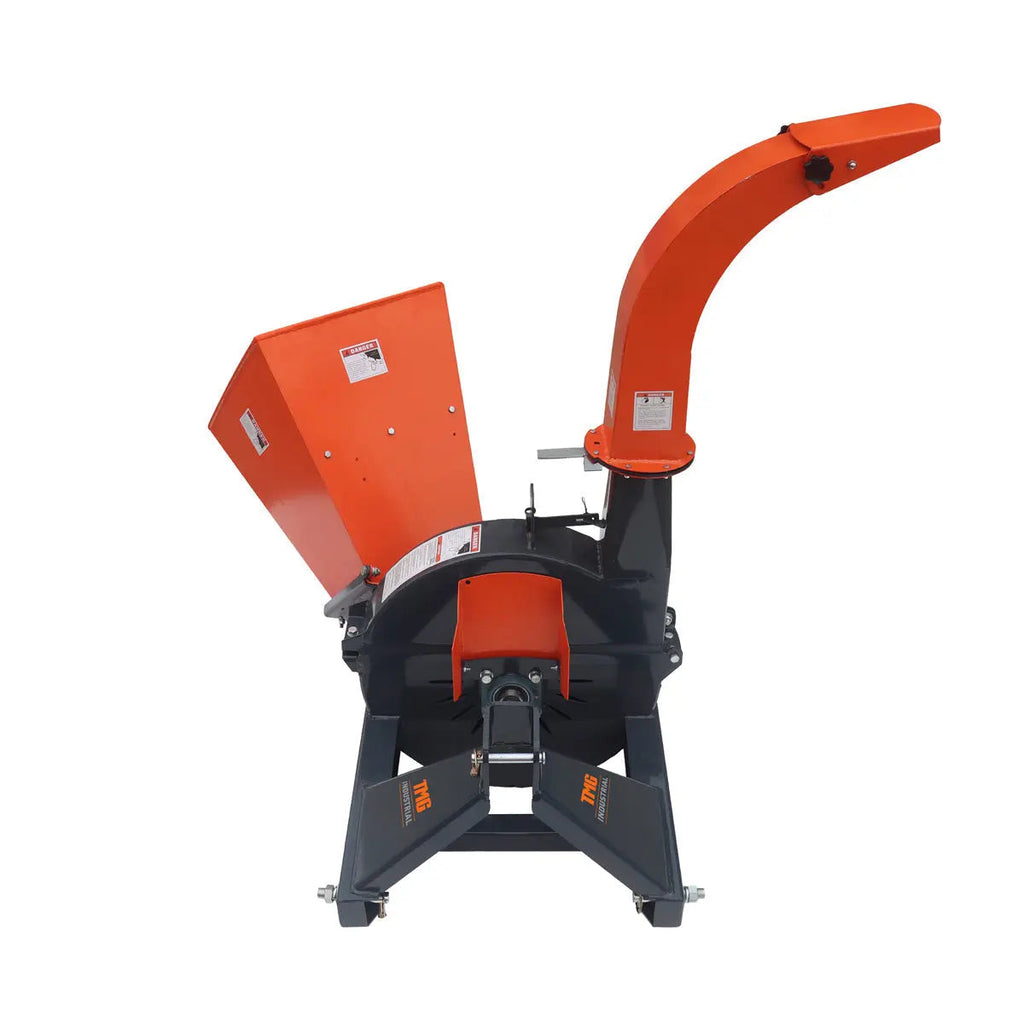 Sub Compact Wood Chipper, 4" Chipping Capacity, 3-Point Category 1 Hookup, 30-50 HP Tractor, TMG-WC42