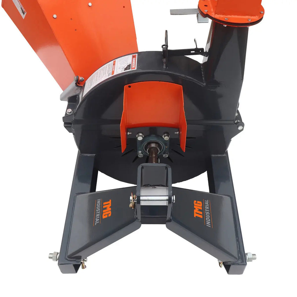 Sub Compact Wood Chipper, 4" Chipping Capacity, 3-Point Category 1 Hookup, 30-50 HP Tractor, TMG-WC42