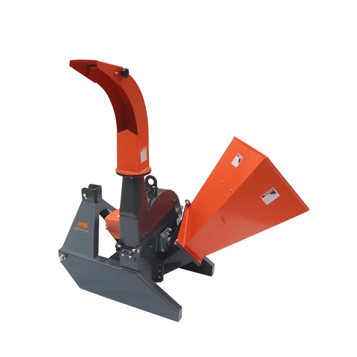 Sub Compact Wood Chipper, 4" Chipping Capacity, 3-Point Category 1 Hookup, 30-50 HP Tractor, TMG-WC42
