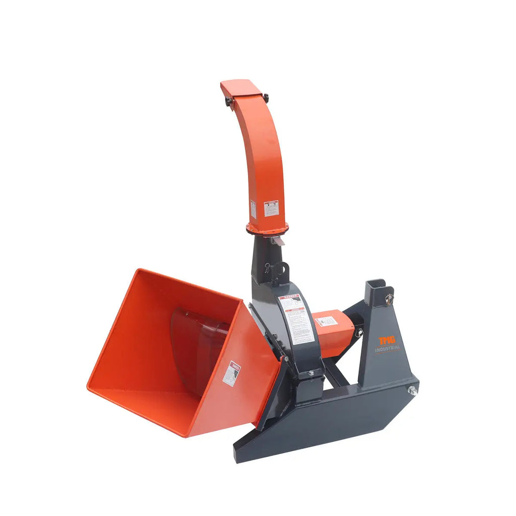 Sub Compact Wood Chipper, 4" Chipping Capacity, 3-Point Category 1 Hookup, 30-50 HP Tractor, TMG-WC42