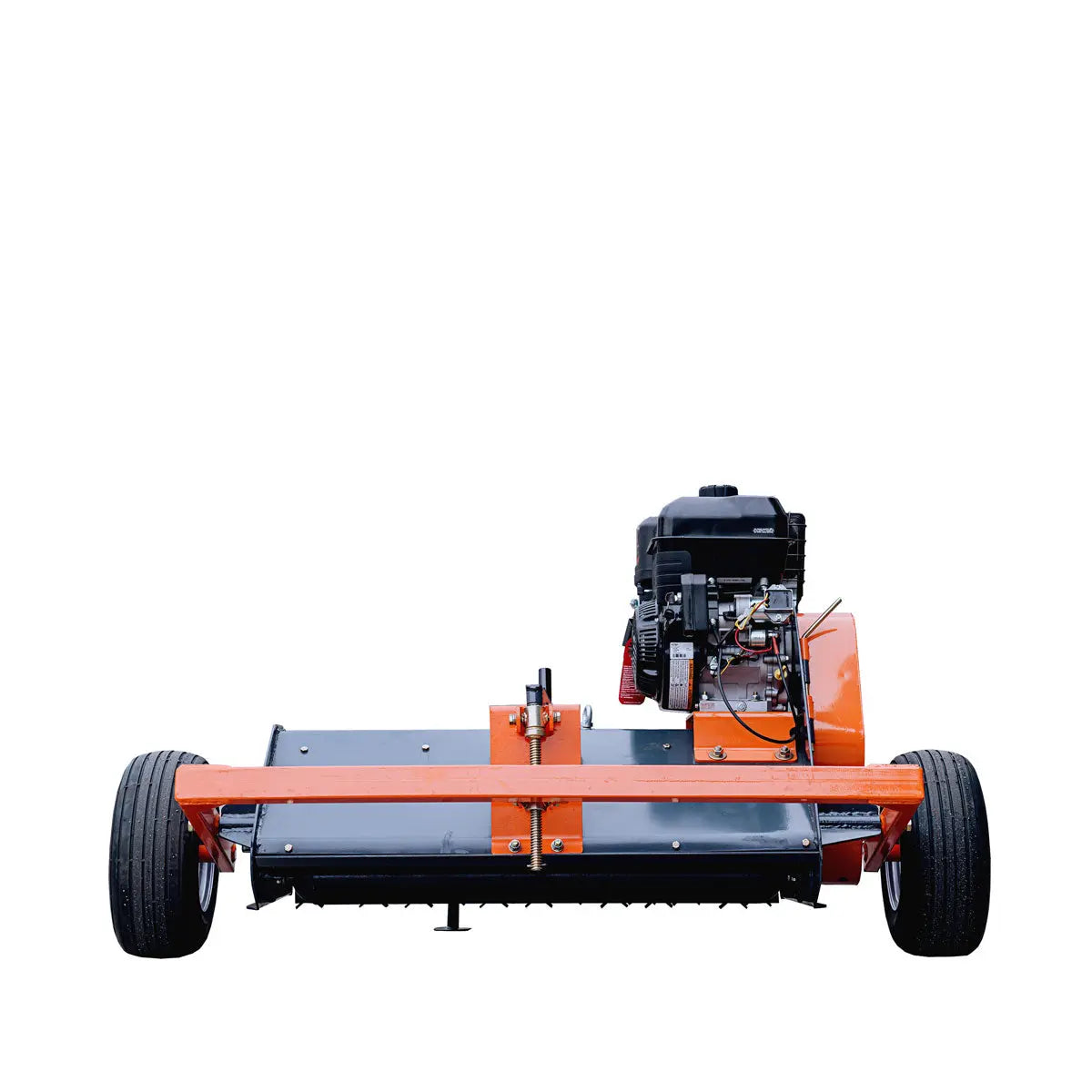 40" ATV Tow-Behind Offset Flail Mower, Briggs & Stratton 13.5 HP Engine, Adjustable Mowing Height, 15" Cut Capacity, TMG-AFM40