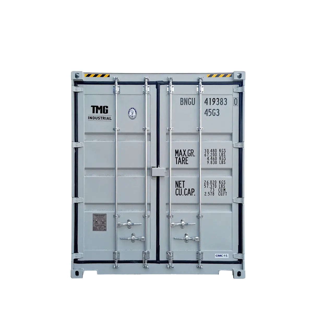 40-Foot High Cube Shipping Container with 4 Side Doors – One-Way Use Sea Can TMG-SC40S
