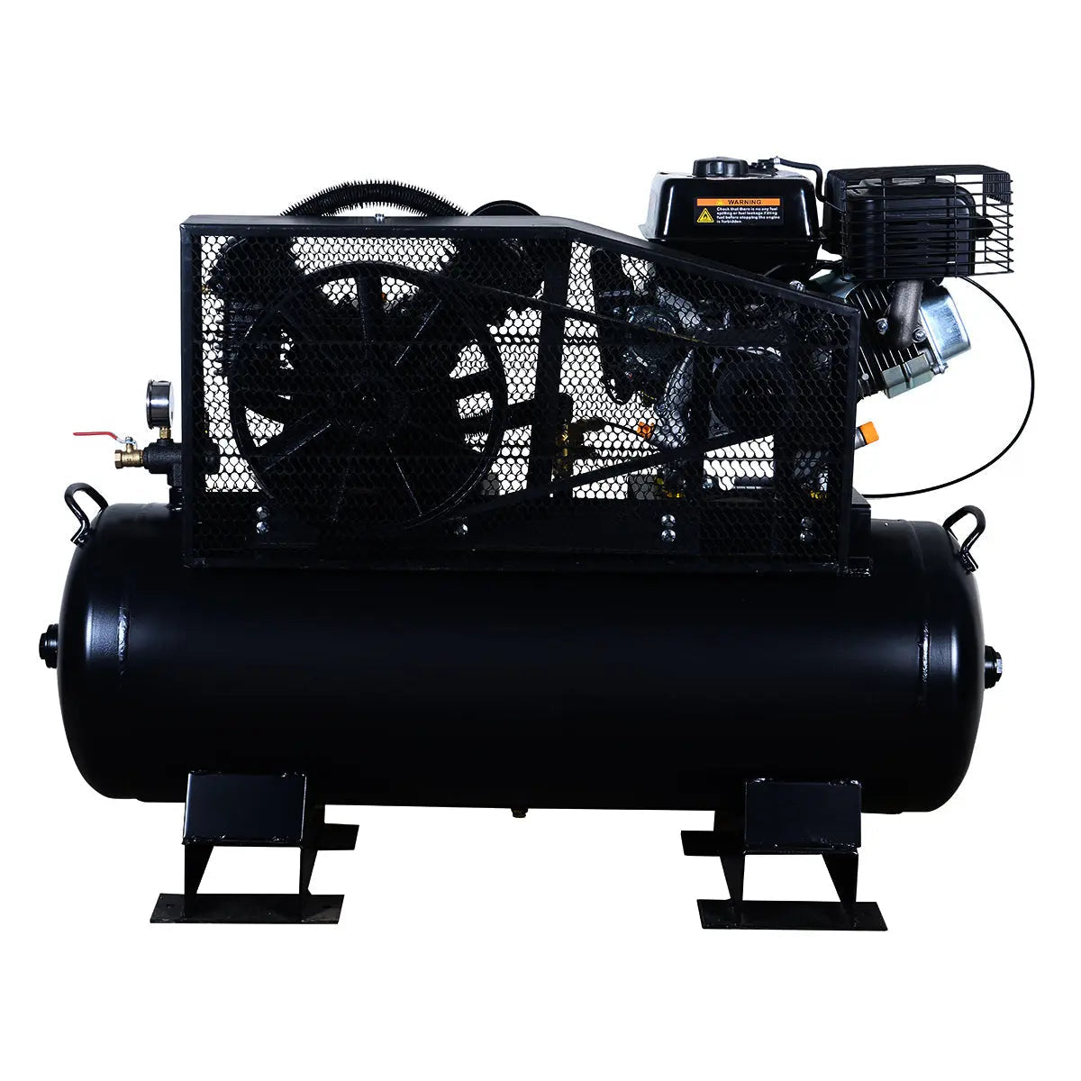 40 Gallon 2-Stage Truck Mounted Air Compressor, 9 HP OHV Loncin Engine, Horizontal Tank, 18.7 CFM @ 90 PSI, TMG-GAC40