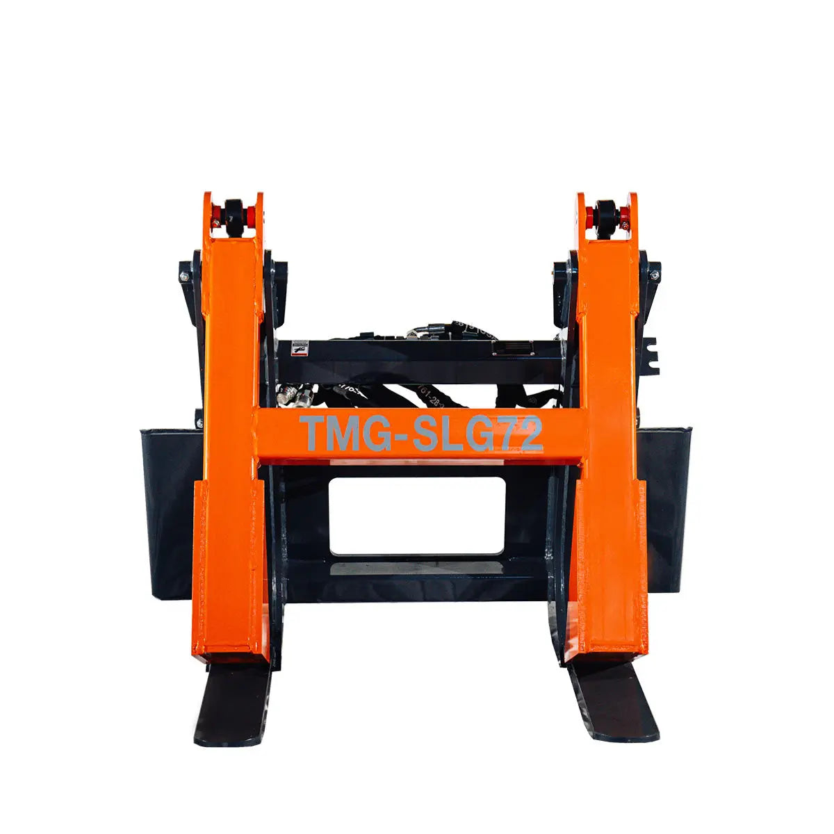 46" Skid Steer Log Grapple Attachment, 36" Claw Opening, 6400 lb Grap Capacity, TMG-SLG72