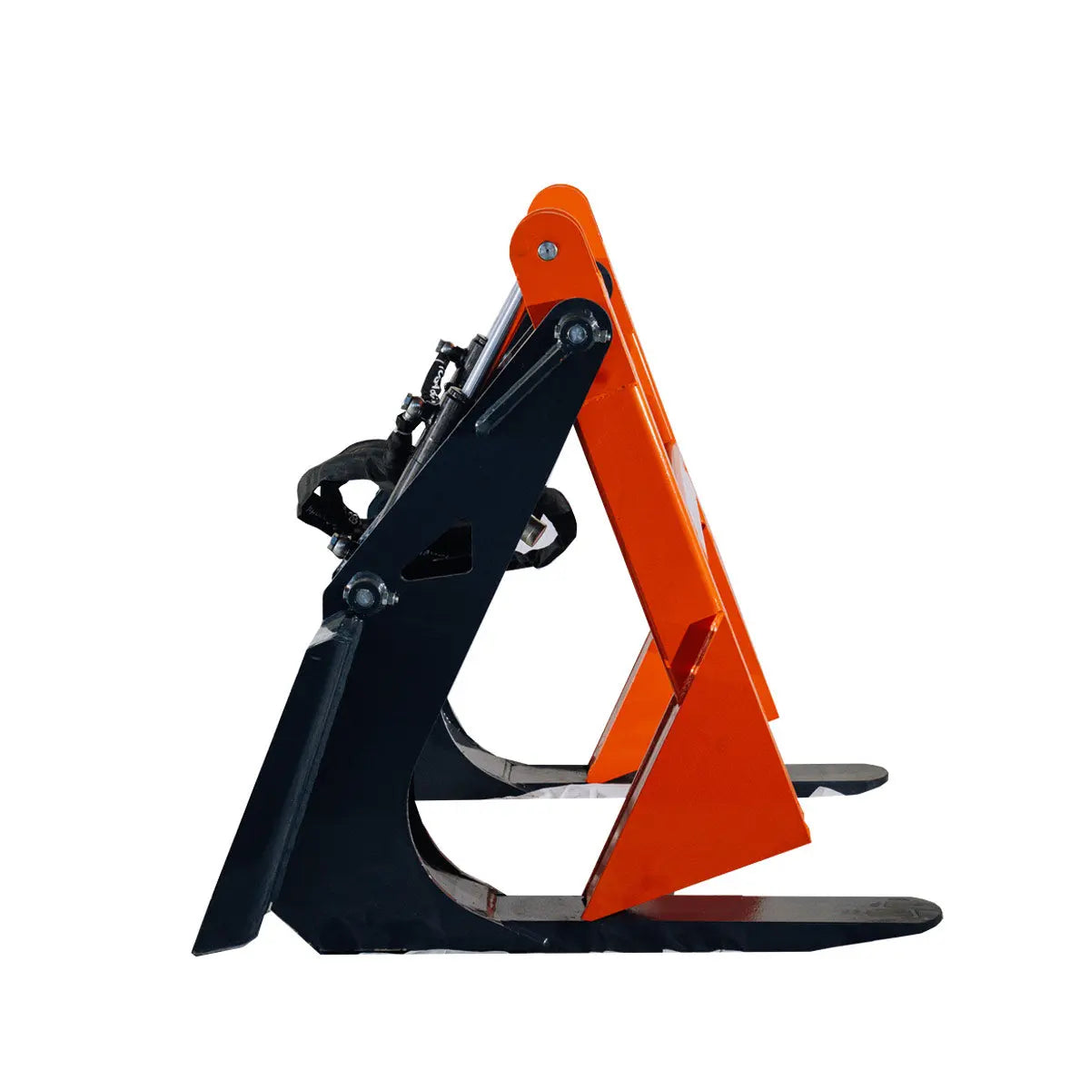 46" Skid Steer Log Grapple Attachment, 36" Claw Opening, 6400 lb Grap Capacity, TMG-SLG72