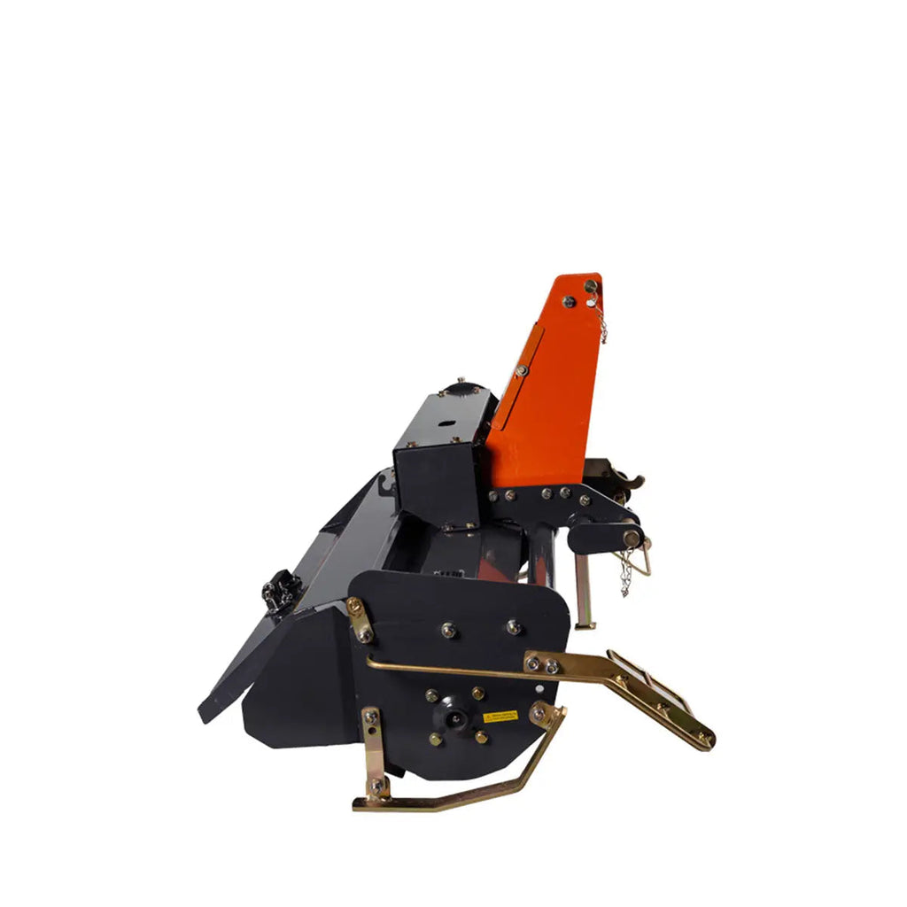 48" 3-Point Hitch Rotary Tiller, 18-30 HP Sub-Compact, 3-½" Tilling Depth, PTO Shaft Included, Category 1 Hookup, TMG-RT120