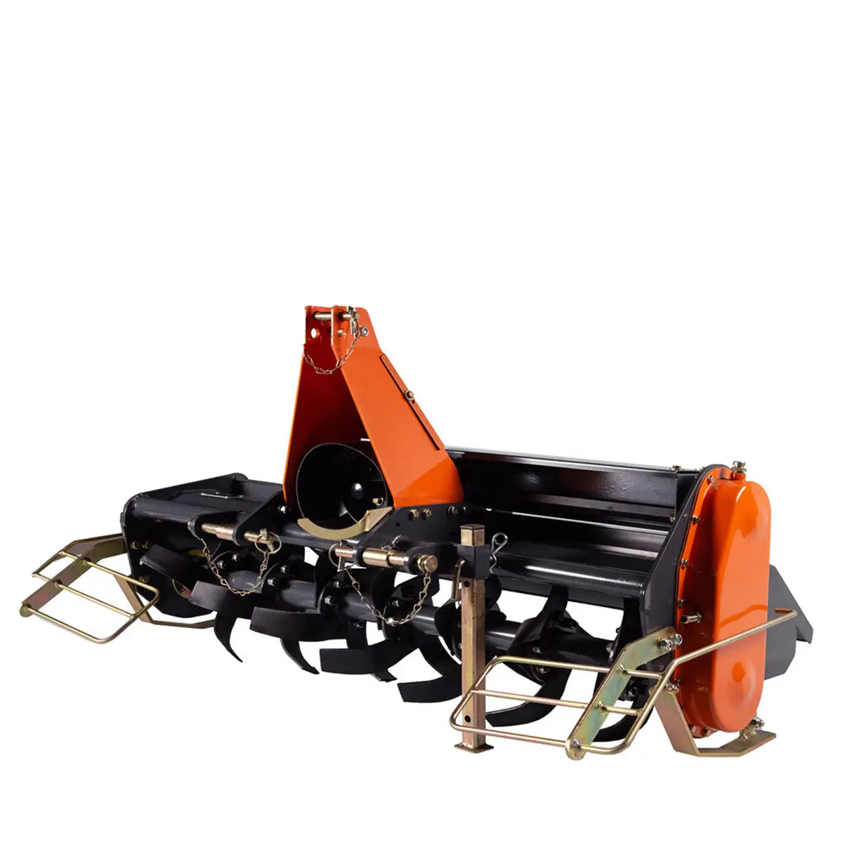 48" 3-Point Hitch Rotary Tiller, 18-30 HP Sub-Compact, 3-½" Tilling Depth, PTO Shaft Included, Category 1 Hookup, TMG-RT120