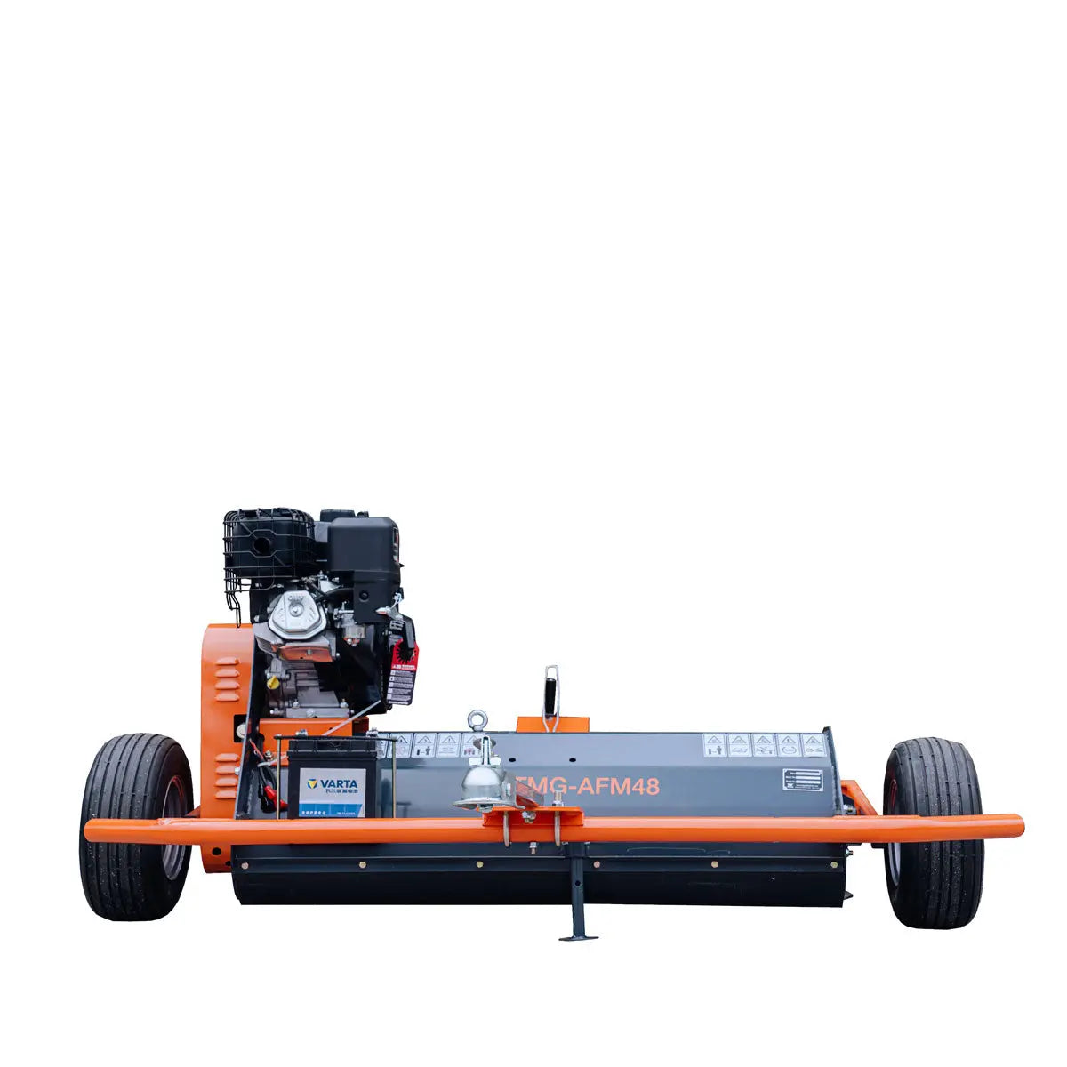 48" ATV Tow-Behind Offset Flail Mower, Briggs & Stratton 13.5 HP Engine, Adjustable Mowing Height, 15" Cut Capacity, TMG-AFM48