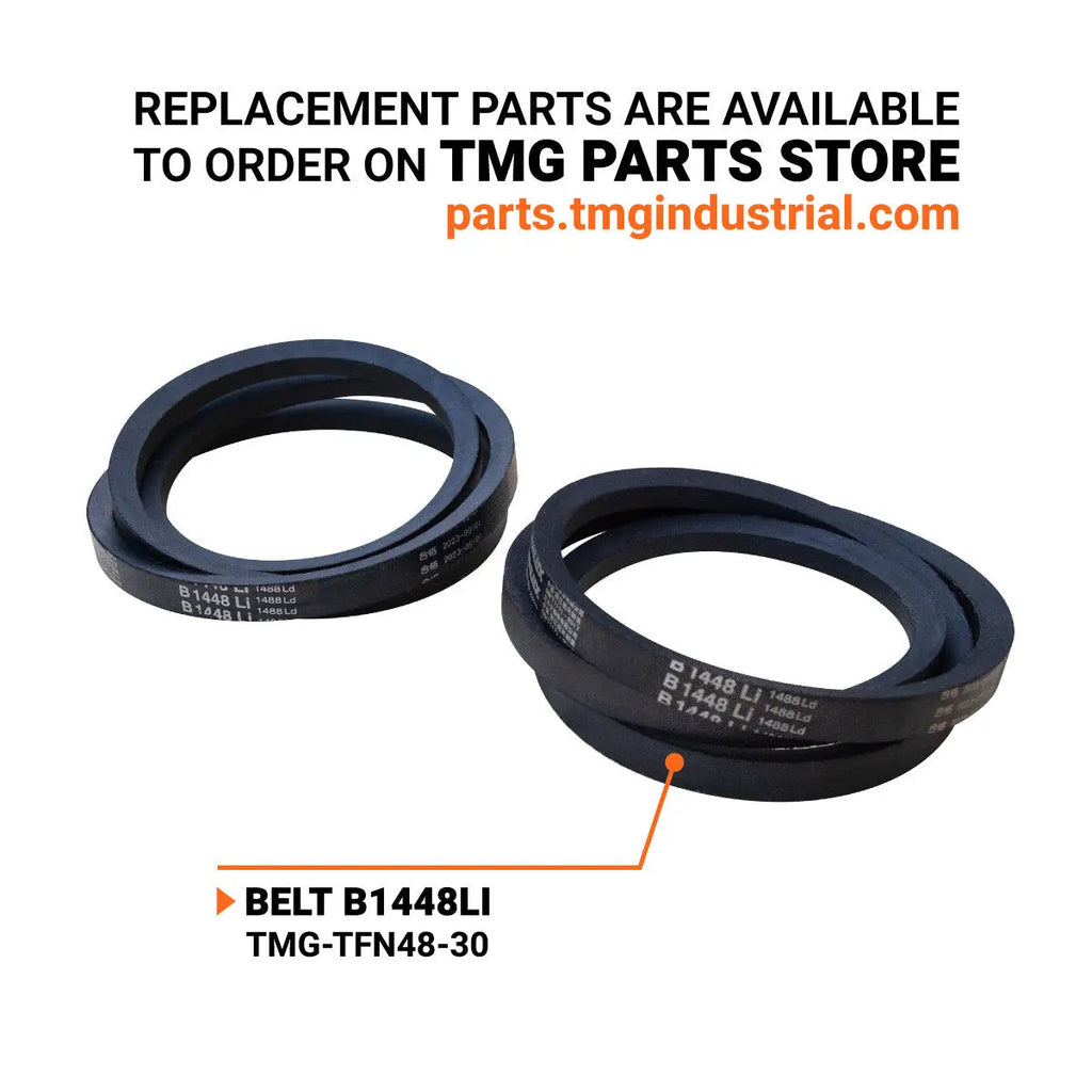 48’’ Tow-Behind 3-Point Hitch Finish Mower, 18-30 HP Compact Tractor, PTO Drive Shaft Included, TMG-TFN48