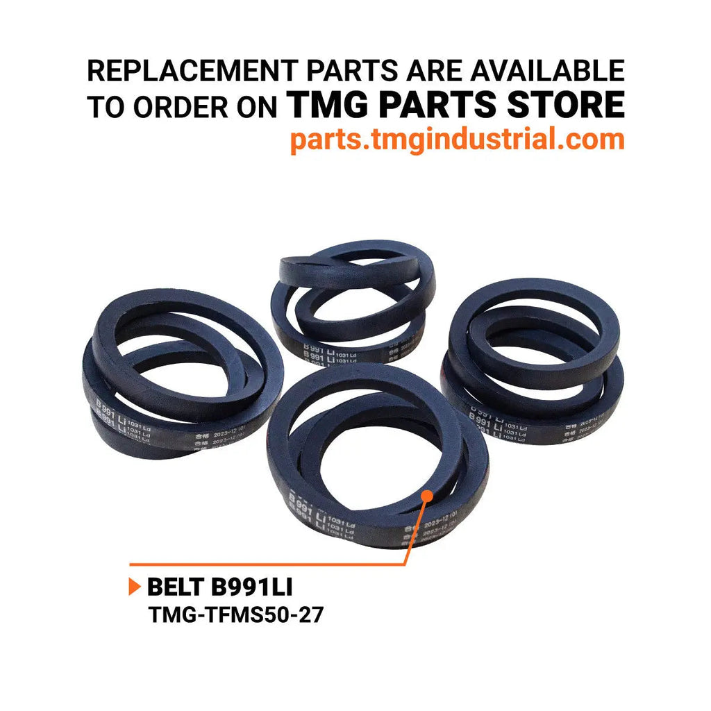 50" Side Shift Offset Flail Mower, 3-Point Hitch, 30-60 HP Tractor, PTO Drive Shaft, TMG-TFMS50