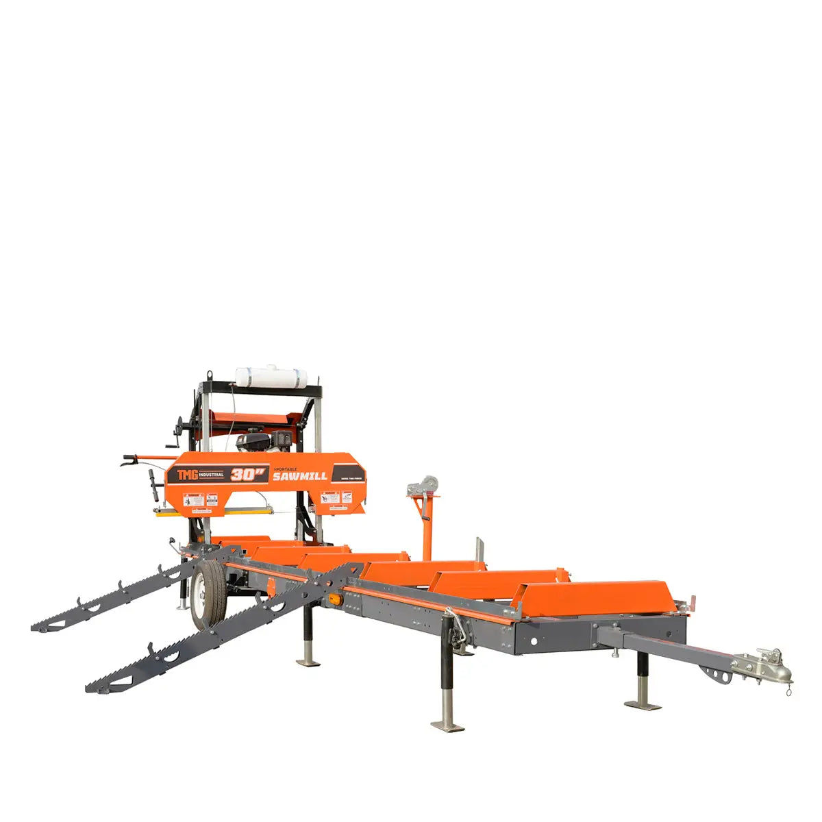 6’ Extension Sub-Frame for TMG-PSM30, 6600 Lb Capacity, Leveling Jacks (2000 Lb Capacity), Saw Head Anti-Roll Plate, 10" Leveling Height Adjustment, Reversible Design, TMG-PSM30-Sframe-6EX