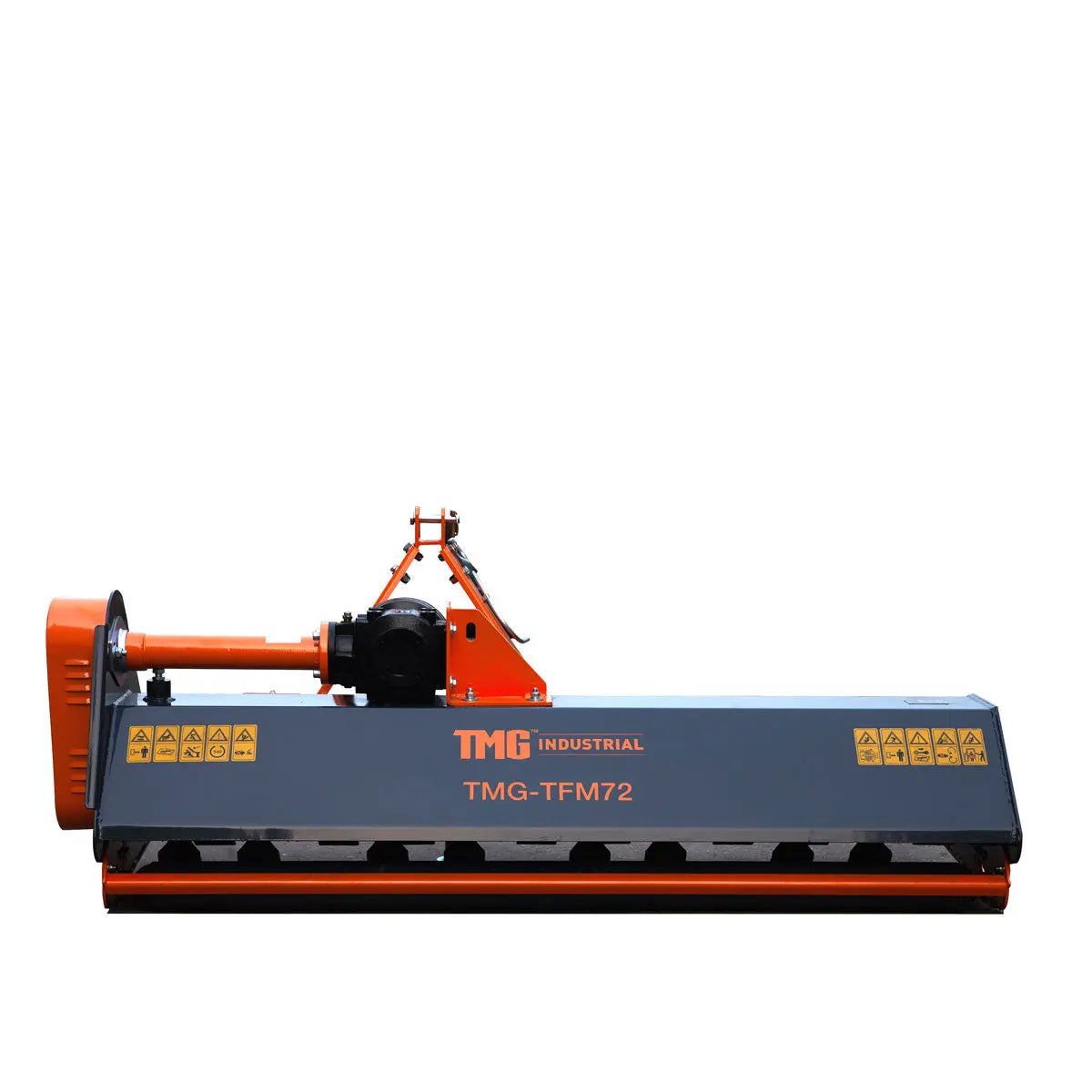 72" Flail Mower, 3-Point Hitch, 30-60 HP Tractor, PTO Drive Shaft, TMG-TFM72