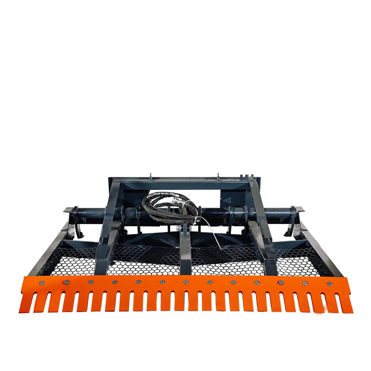 72" Skid Steer Hydraulic Land Plane Scarifier, 8 Hydraulic Adjustable Ripper Teeth, Reversible Planer Comb, Grading, Spreading & Leveling, TMG-SLP75