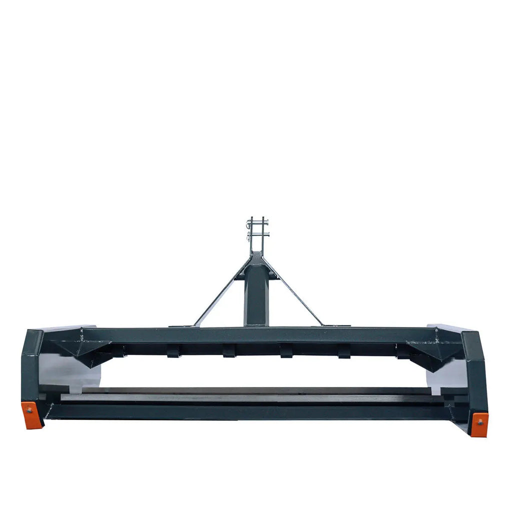 72" Tractor Land Leveler, 3-Point Hitch, 70" Grading Width, Adjustable Depth, Double Edge Blades, Category 1 & 2, TMG-TLL72