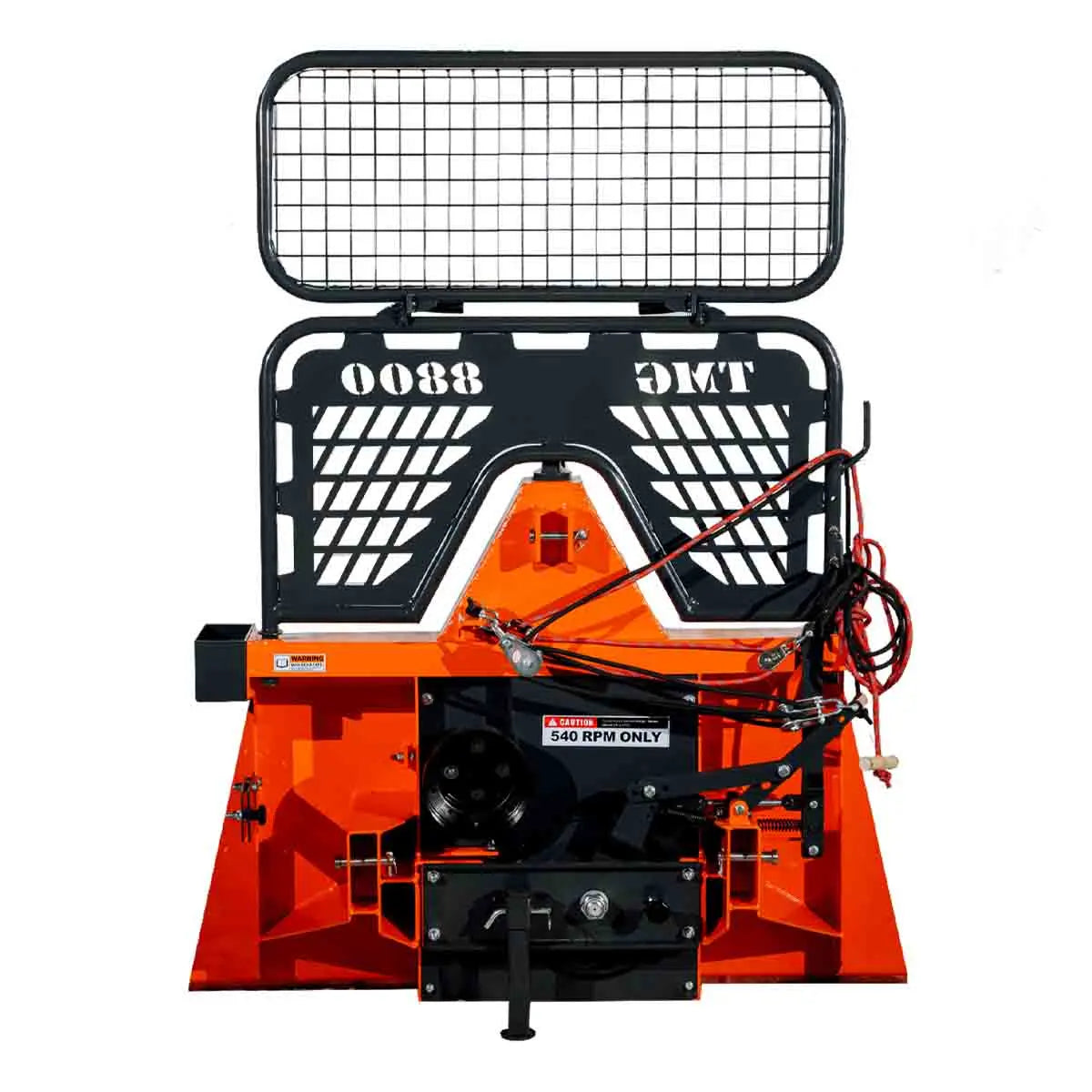 8,800-lb Skidding Winch Pro – Attachment for 30-50 HP Tractors, 3-Point Hitch, 200' Steel Cable TMG-FW50T