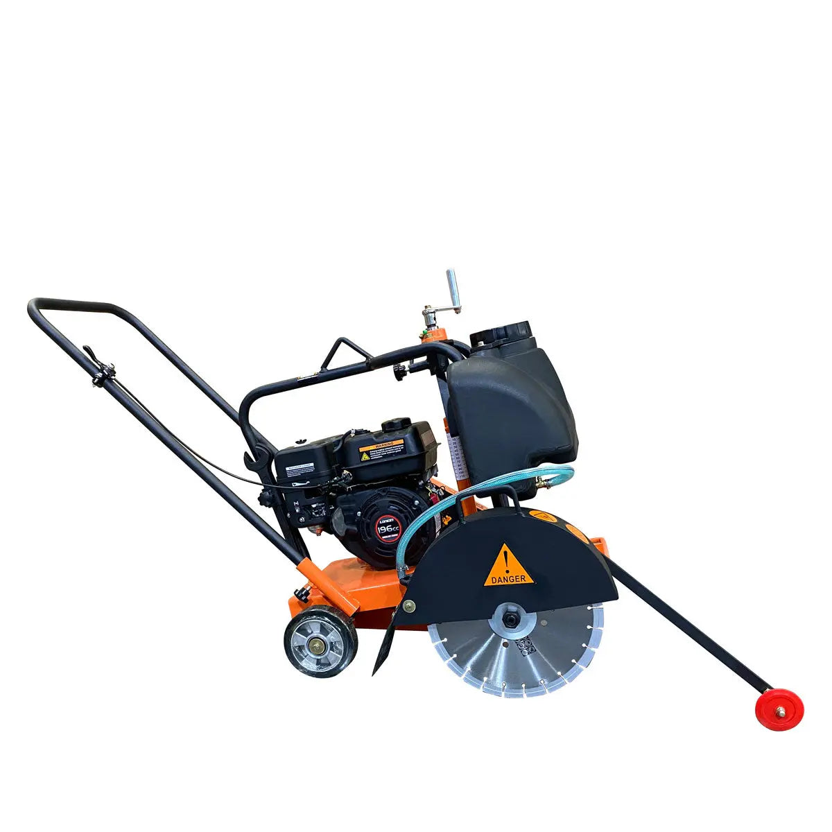 Heavy-Duty Walk Behind Concrete Floor Saw, w/6.5 HP Loncin Gasoline Engine, 3" Cutting Depth, TMG-Q300