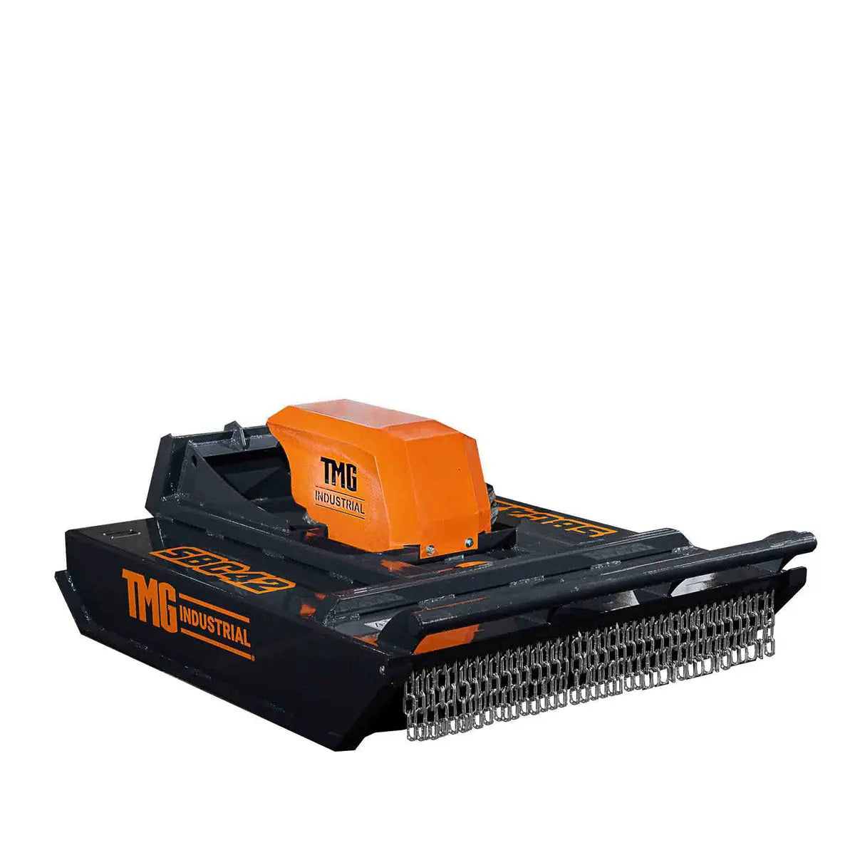 Mini Skid Steer Rotary Brush Cutter, 42" Cut Width, 2-½" Capacity, Hydraulic Motor, Toro Style Mount Plate,TMG-SBC42