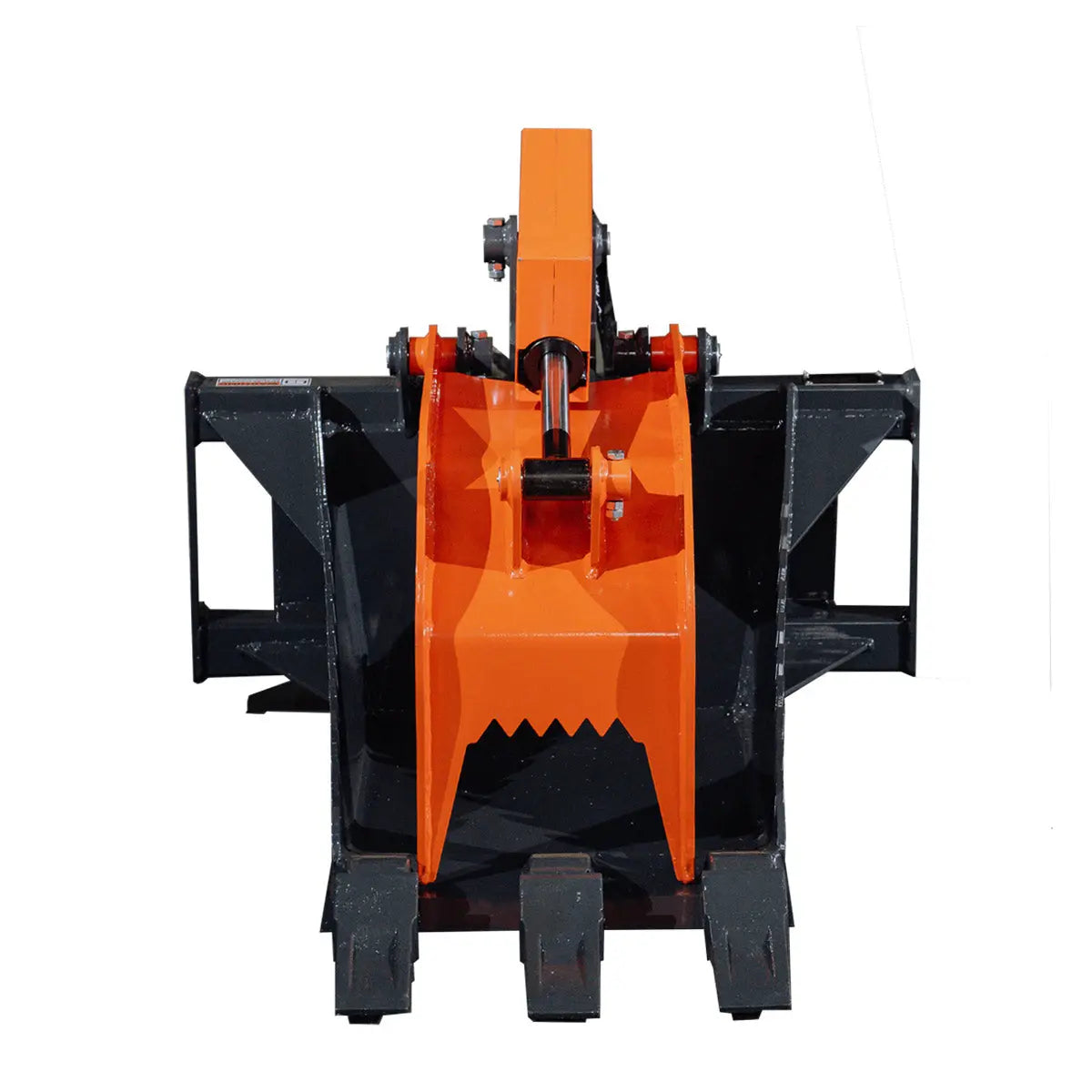 Mini Skid Steer Stump Bucket Grapple, 2200-lb Grapple Capacity, Toro Style Mount Plate, TMG-SSG36