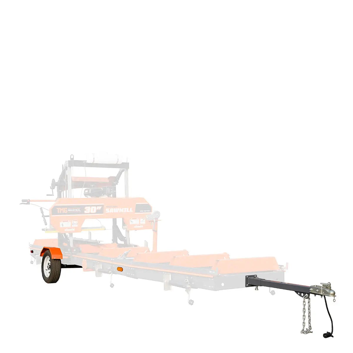 Mobility Combo Kit for Sawmill PSM27 & PSM30, Rubber Torsion Axle, Sawhead Lockdown, Wheel Fenders, Wiring Harness, TMG-PSM27-30-Mjack