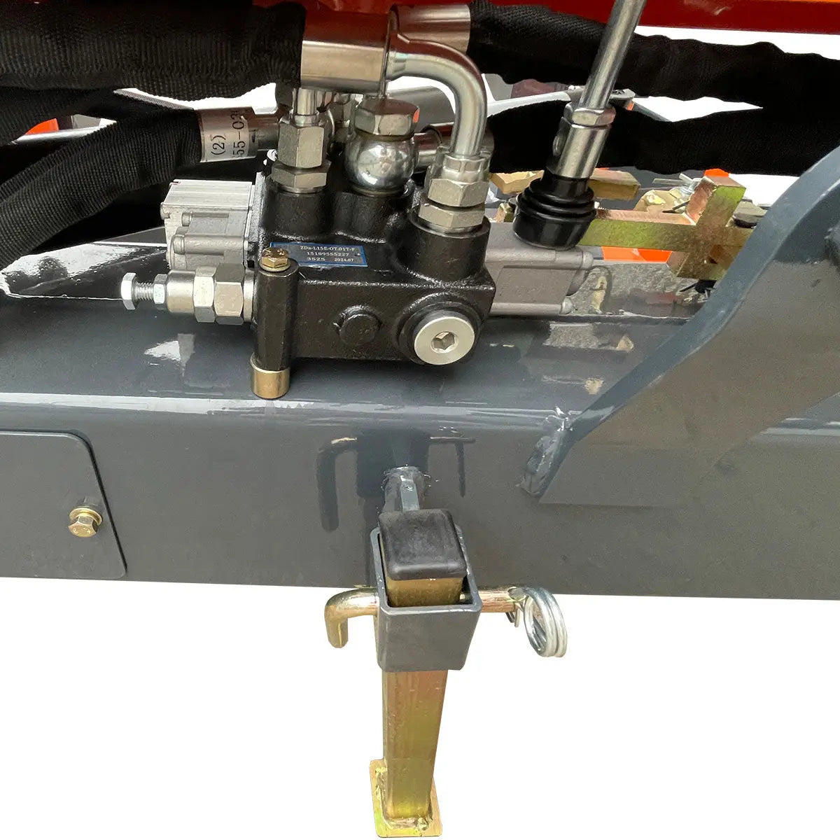 Obstacle Offset Rotary Side Tiller, 28" Working Width, 40-60 HP Tractors, Remote Control Directional Valve, 33 Durable Knives, TMG-RTO70