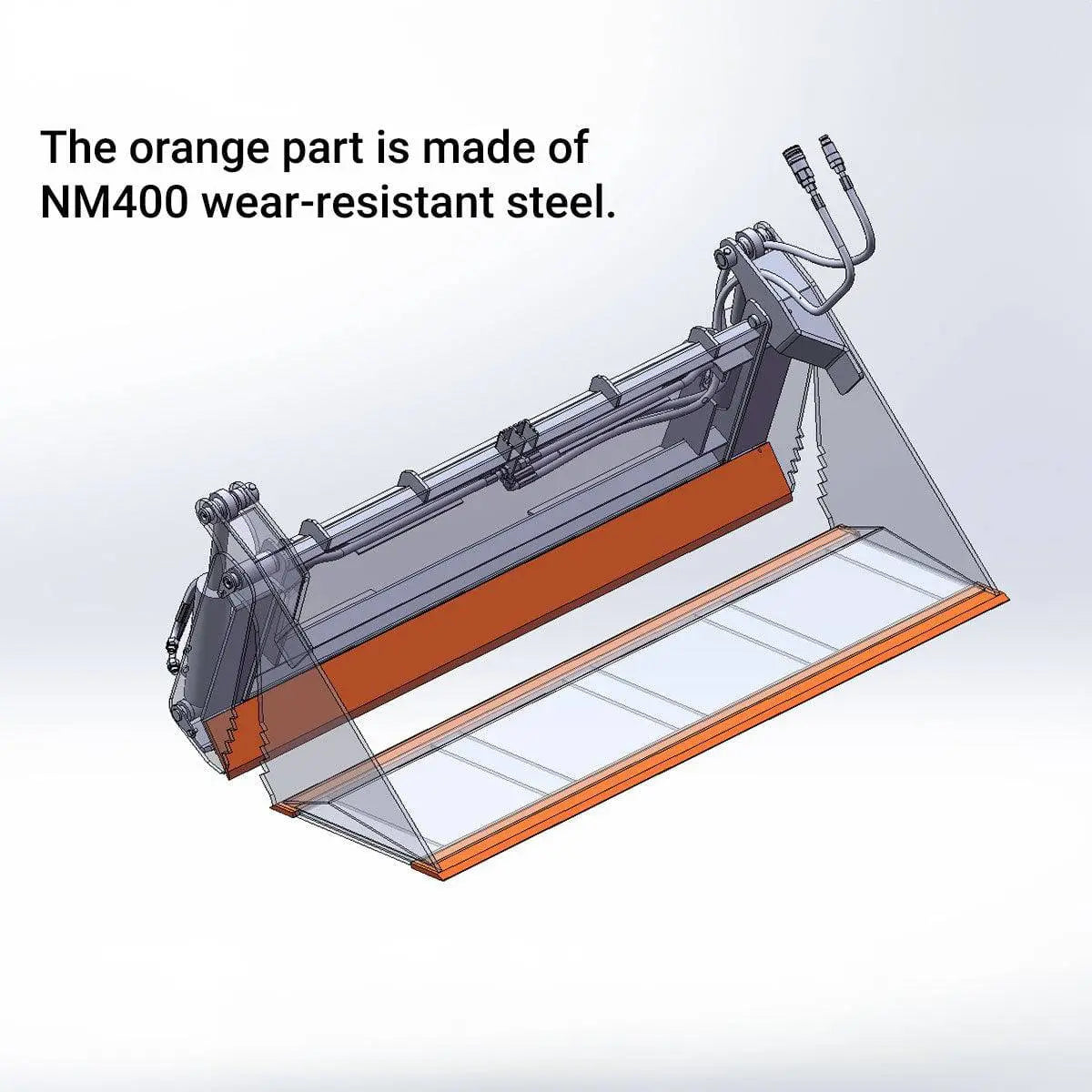 Skid Steer 4-in-1 Bucket, 30" Maximum Opening, 1545 Lb Load Capacity, TMG-SBF72