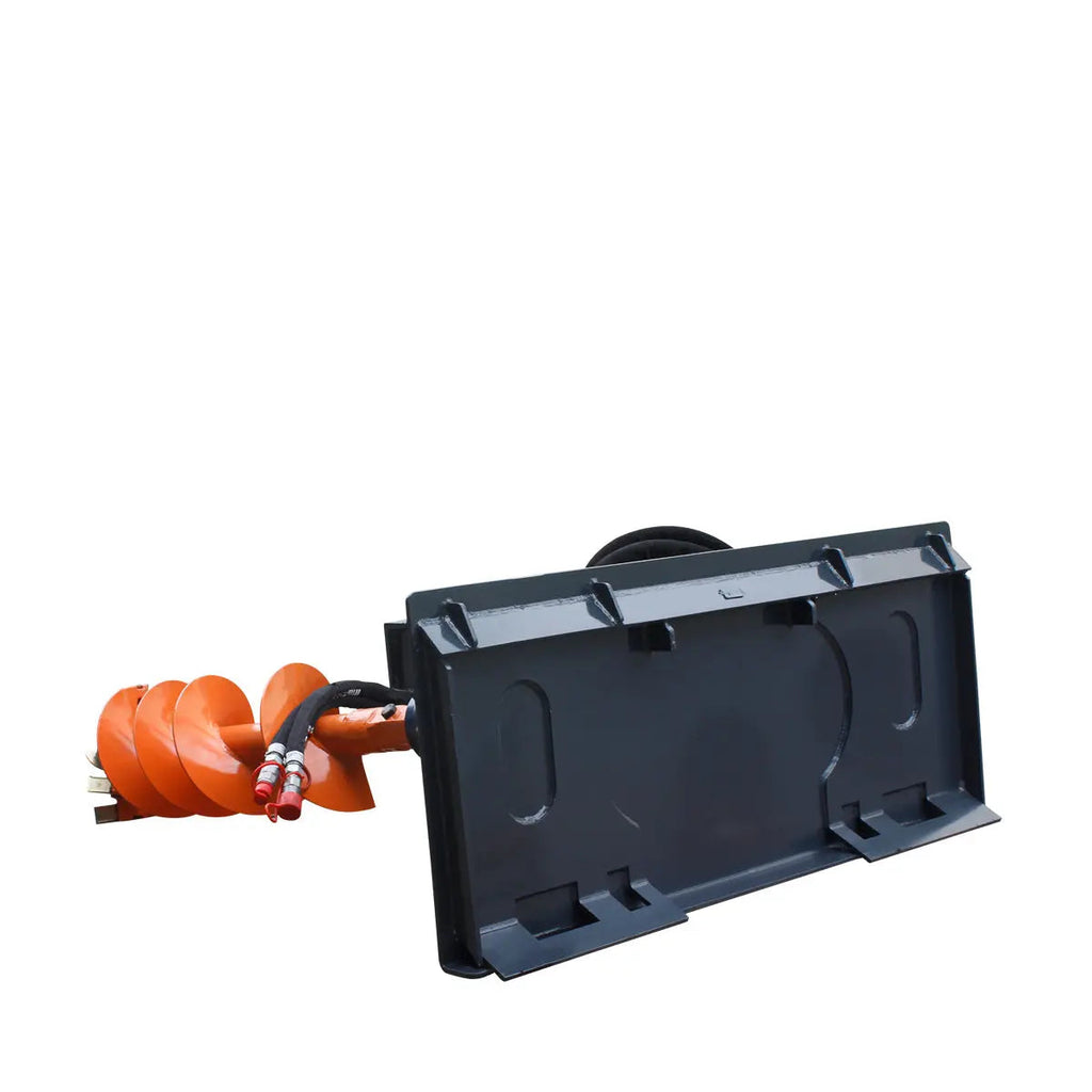 Skid Steer Post Hole Auger Drive Attachment, 12" Diameter Auger, 48" Drilling Depth, Standard Flow, TMG-SAG12(Discontinued – No Longer Available)