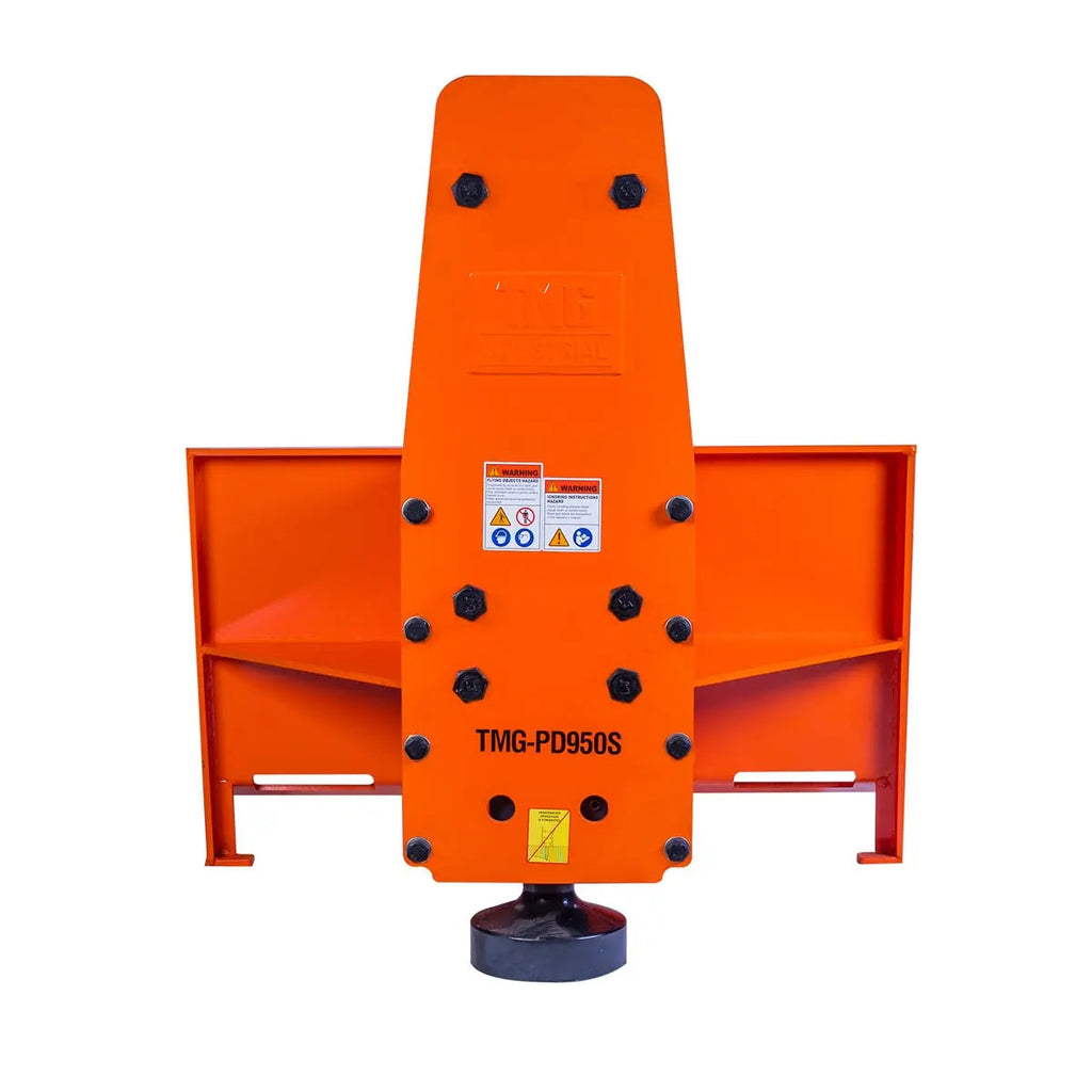 Skid Steer Post Pounder, 10" Post Diameter, 1030 J Energy Class, 400-800 BPM Pounding Rate, TMG-PD950S