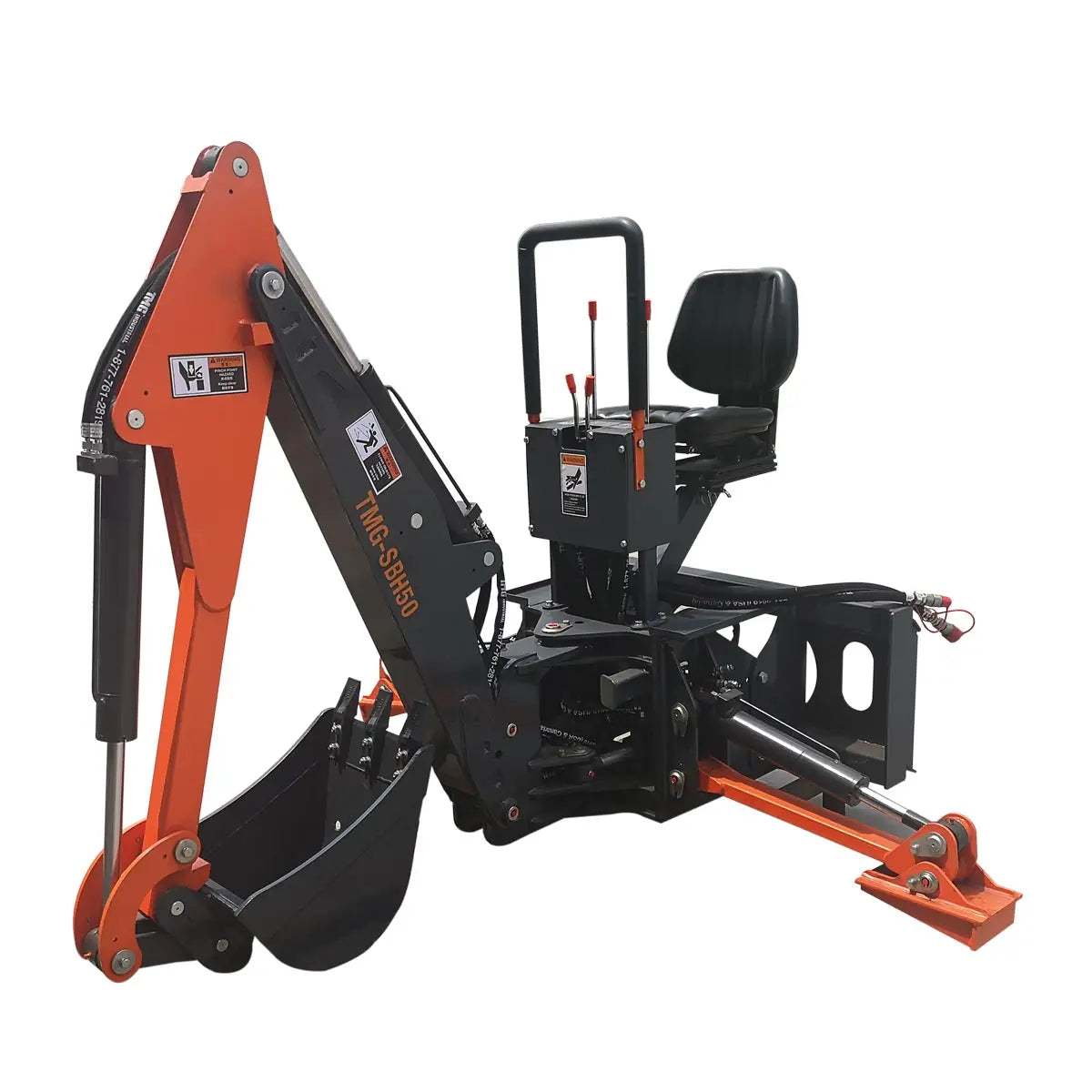 Skid Steer Swivel Backhoe Attachment (Discontinued – No Longer Available) TMG-SBH50