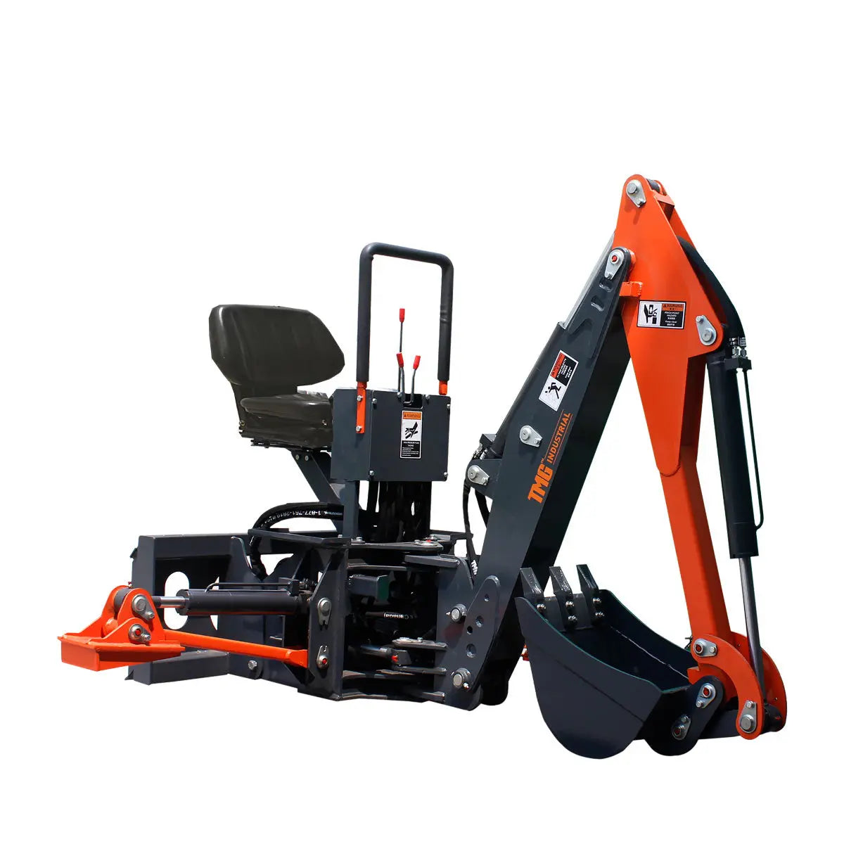 Skid Steer Swivel Backhoe Attachment (Discontinued – No Longer Available) TMG-SBH50