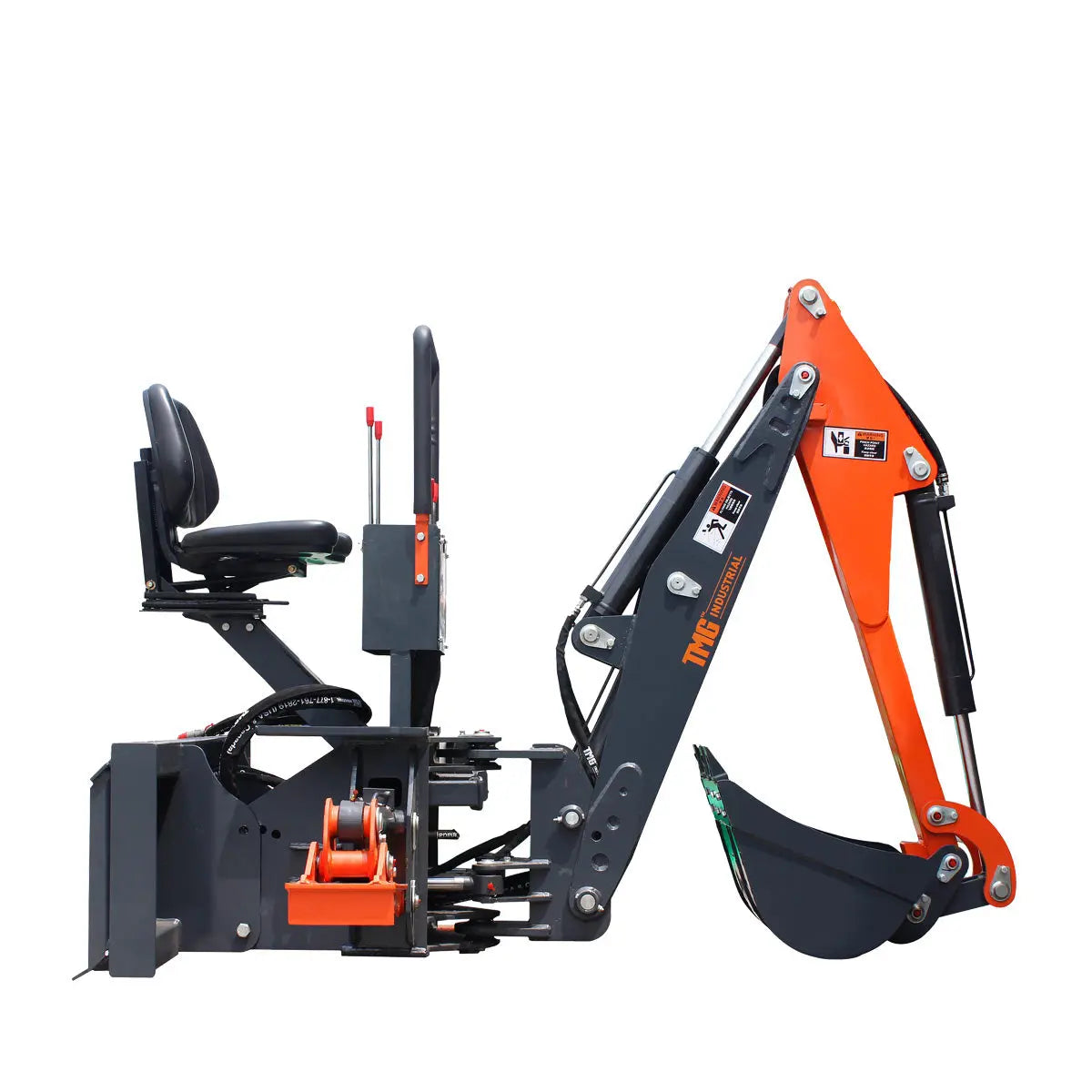Skid Steer Swivel Backhoe Attachment (Discontinued – No Longer Available) TMG-SBH50