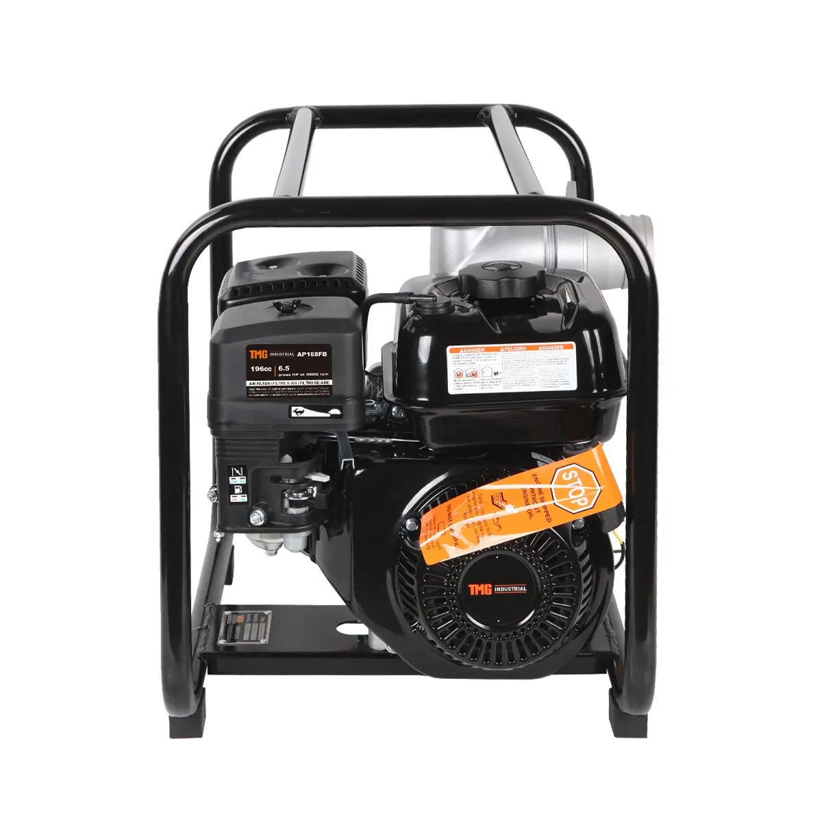 TMG-50TWP 132 GPM 2" Semi-Trash Water Pump with 6.5 HP Gas Engine