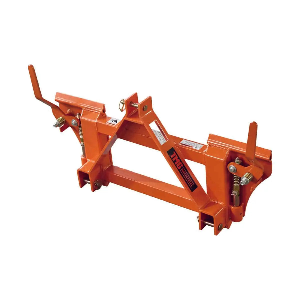 3-Point CAT1 to Universal Quick Attach Adapter Skid Steers, 2200 Lb Capacity, 3-Point Hitch Connection, TMG-TQS04